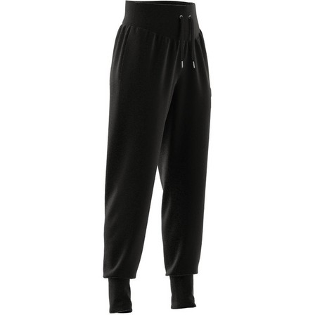 Women Holidayz Cozy Velour Joggers, Black, A901_ONE, large image number 6