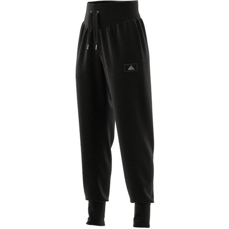 Women Holidayz Cozy Velour Joggers, Black, A901_ONE, large image number 13