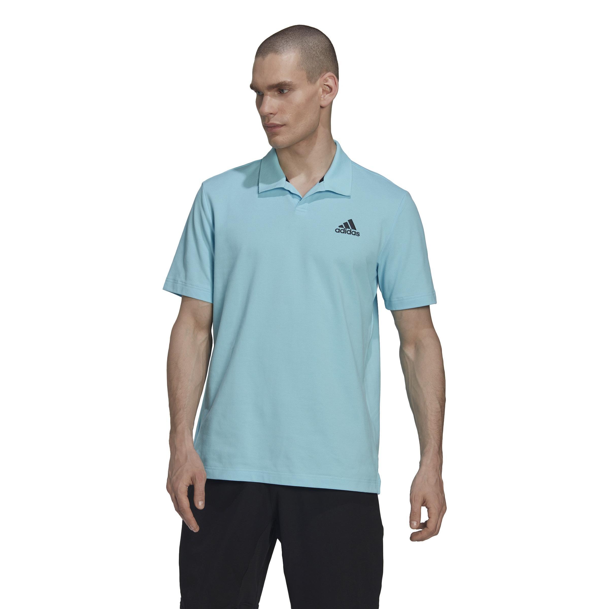 Clubhouse 3-Bar Tennis Polo Shirt, Blue, , large image number 7
