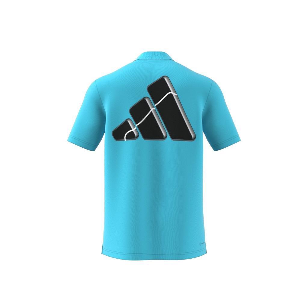 Clubhouse 3-Bar Tennis Polo Shirt, Blue, , large image number 10