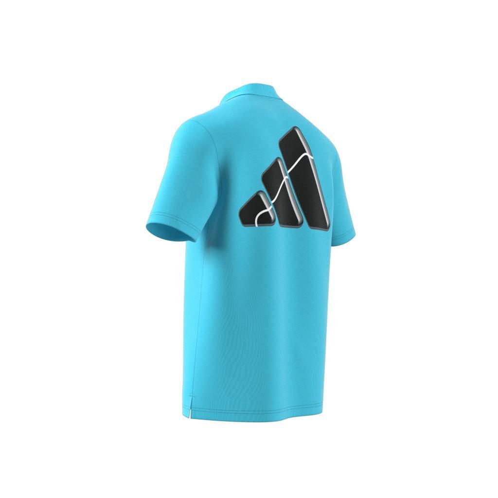 Clubhouse 3-Bar Tennis Polo Shirt, Blue, , large image number 14