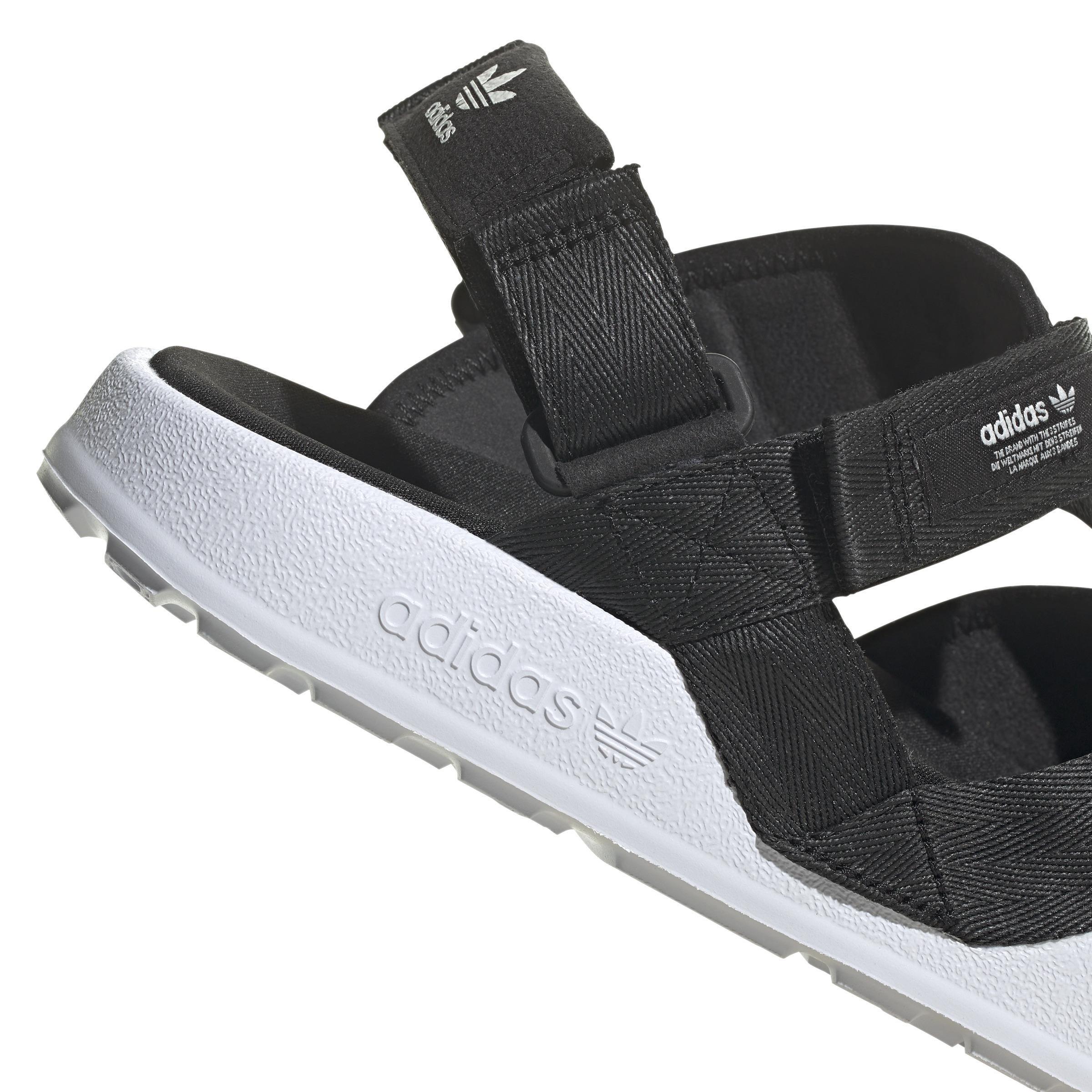 Adilette Adventure Sandals, Black, A901_ONE, large image number 7