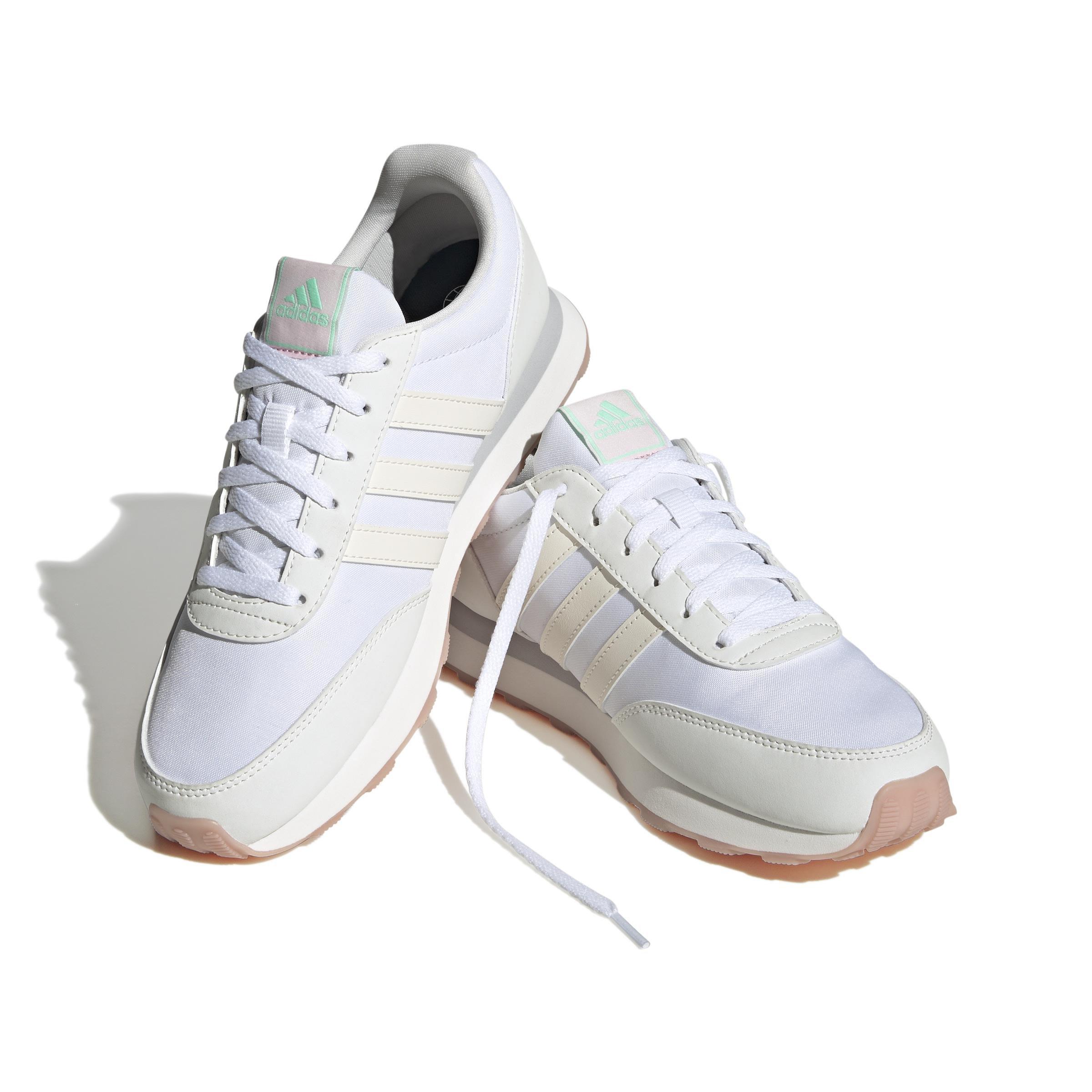 Run 60S 3.0 Lifestyle Running Shoes, White, A901_ONE, large image number 2
