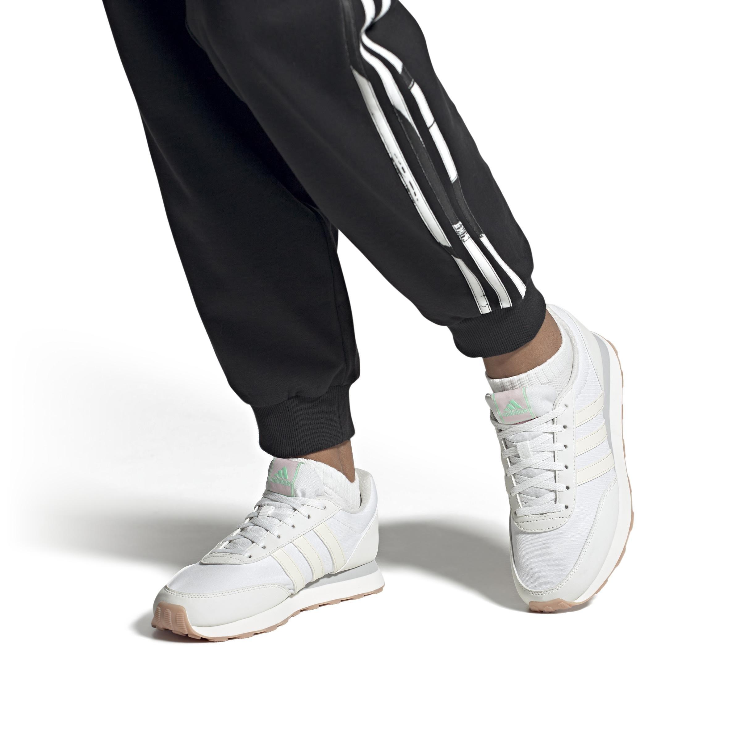 Run 60S 3.0 Lifestyle Running Shoes, White, A901_ONE, large image number 3