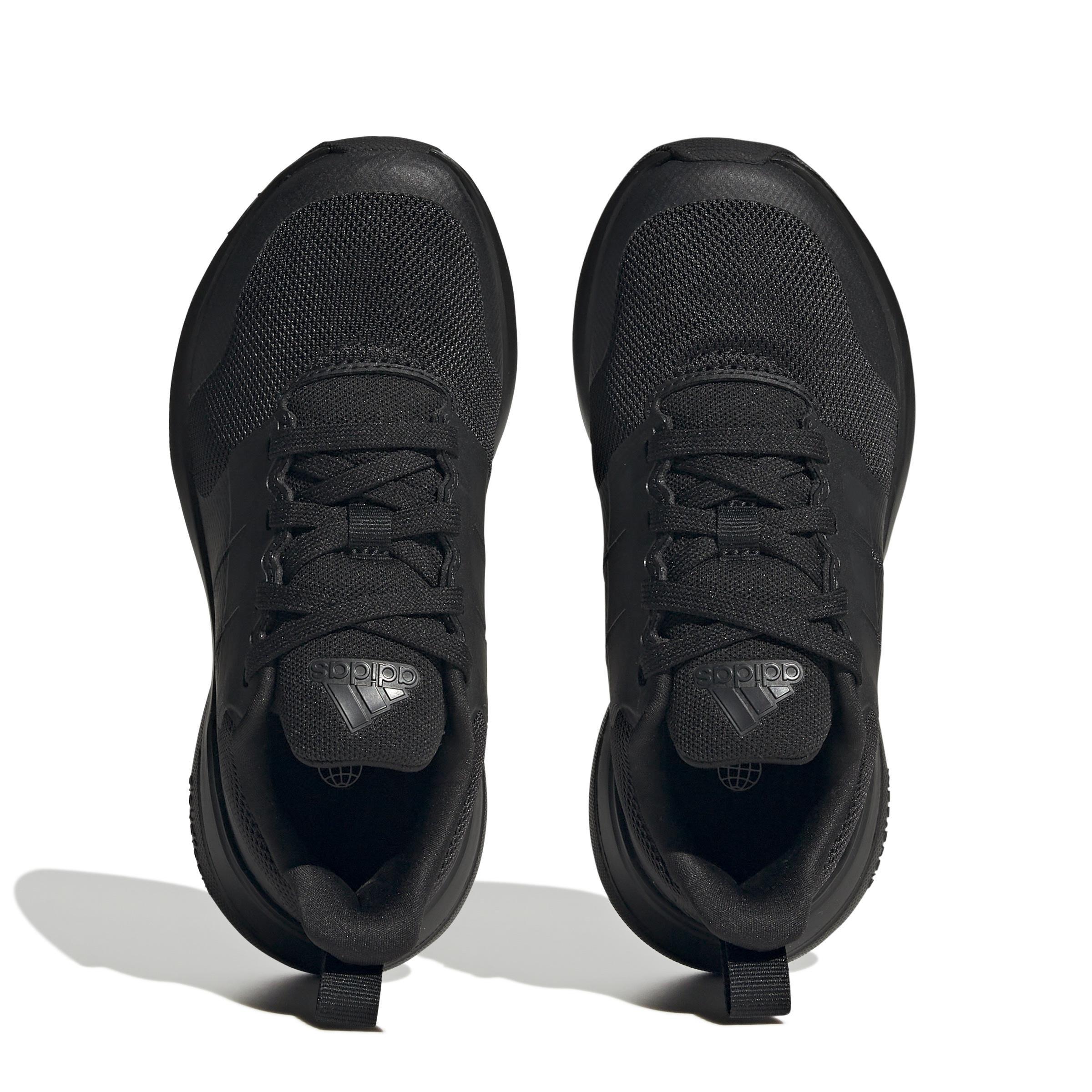 Unisex Kids Fortarun 2.0 Cloudfoam Lace Shoes, Black, A901_ONE, large image number 1