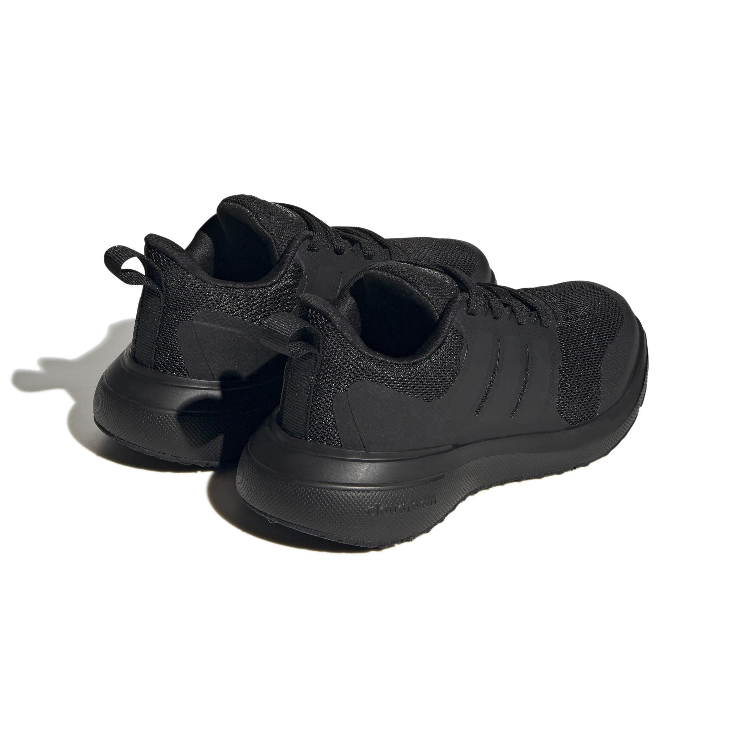 Unisex Kids Fortarun 2.0 Cloudfoam Lace Shoes, Black, A901_ONE, large image number 3