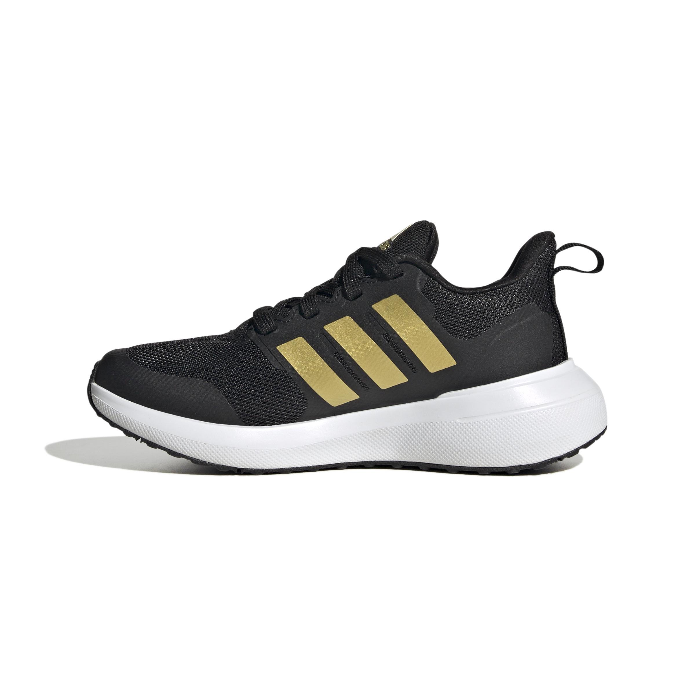 Unisex Kids Fortarun 2.0 Cloudfoam Lace Shoes, Black, , large image number 10