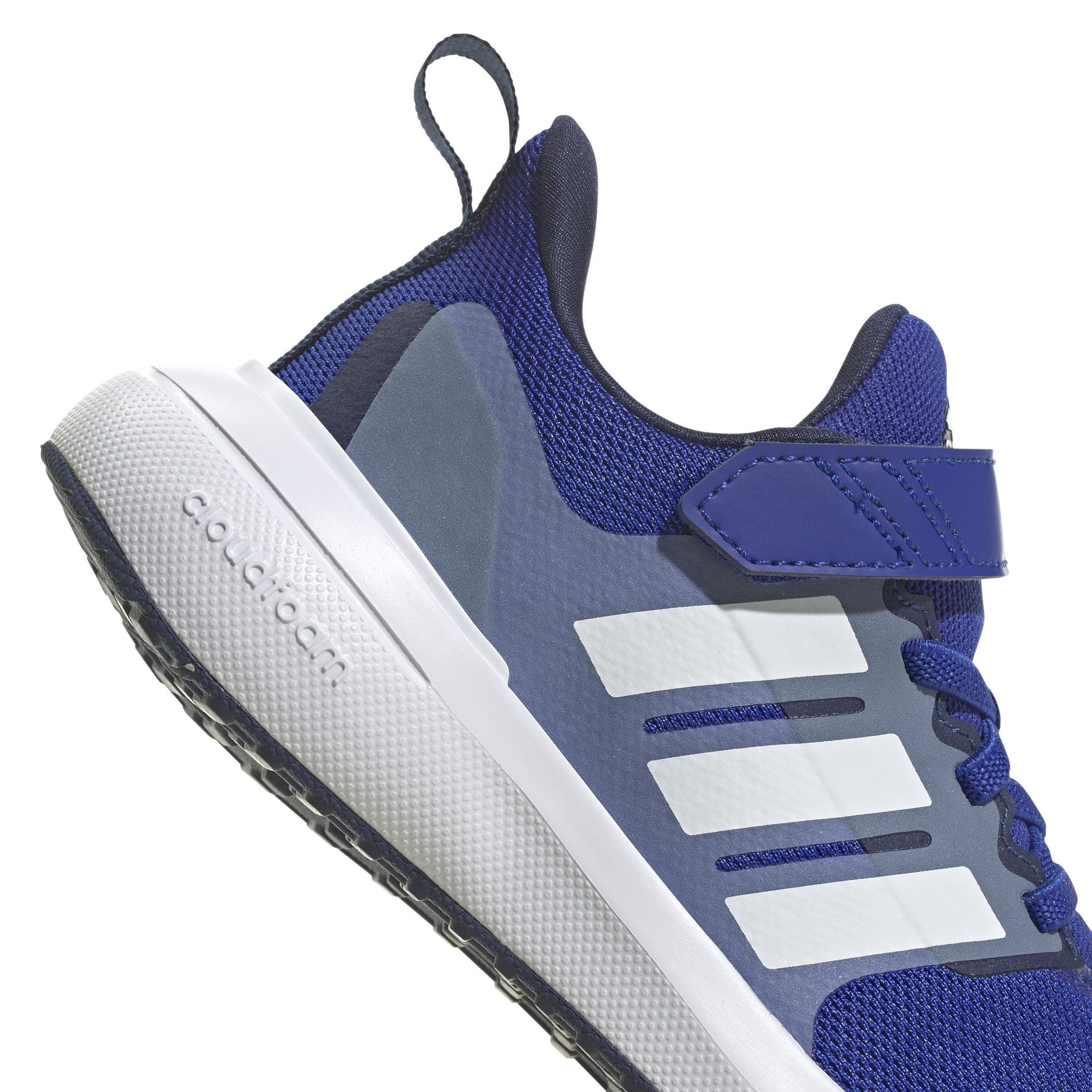 Unisex Kids Fortarun 2.0 Cloudfoam Elastic Lace Shoes, Blue, , large image number 4