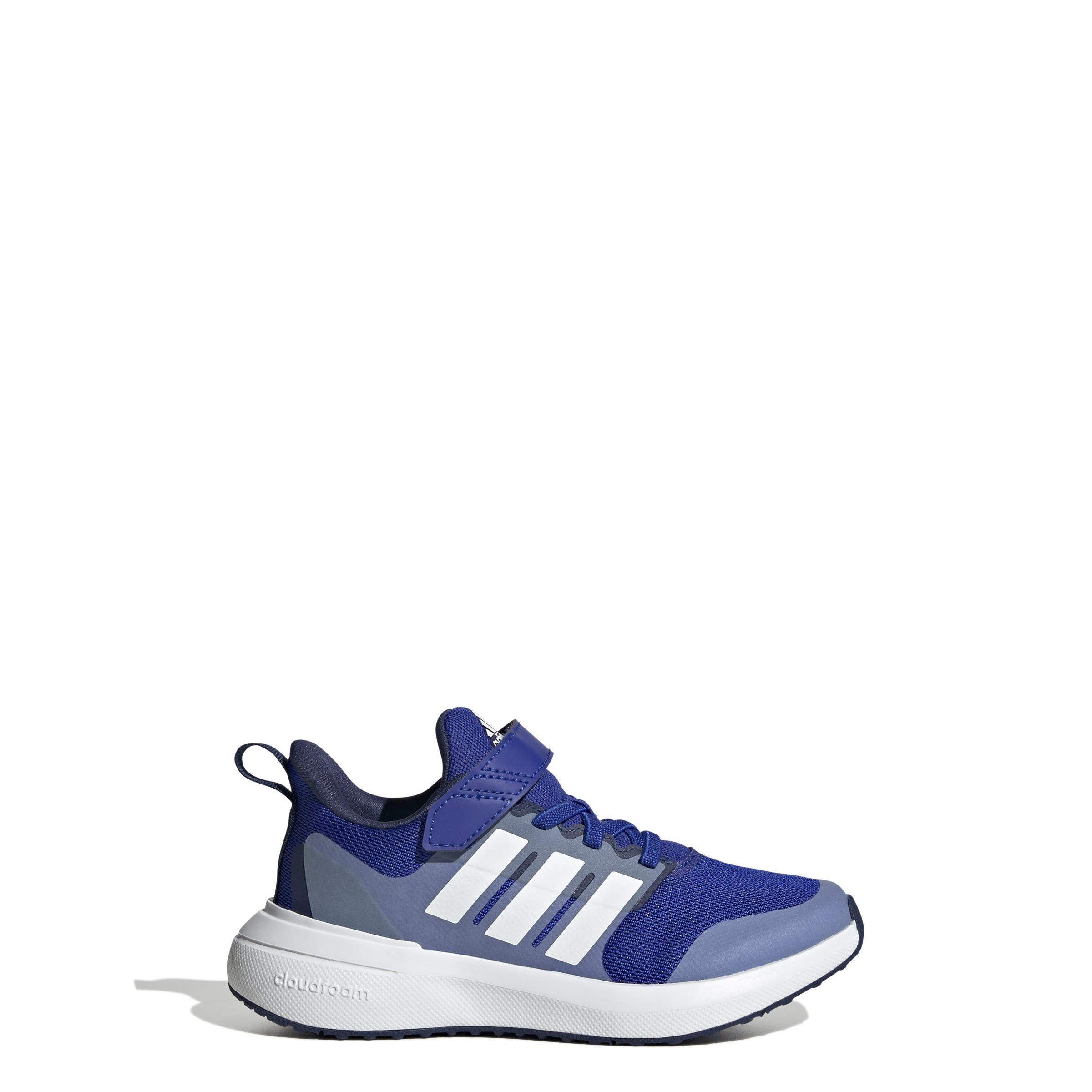 Unisex Kids Fortarun 2.0 Cloudfoam Elastic Lace Shoes, Blue, , large image number 7