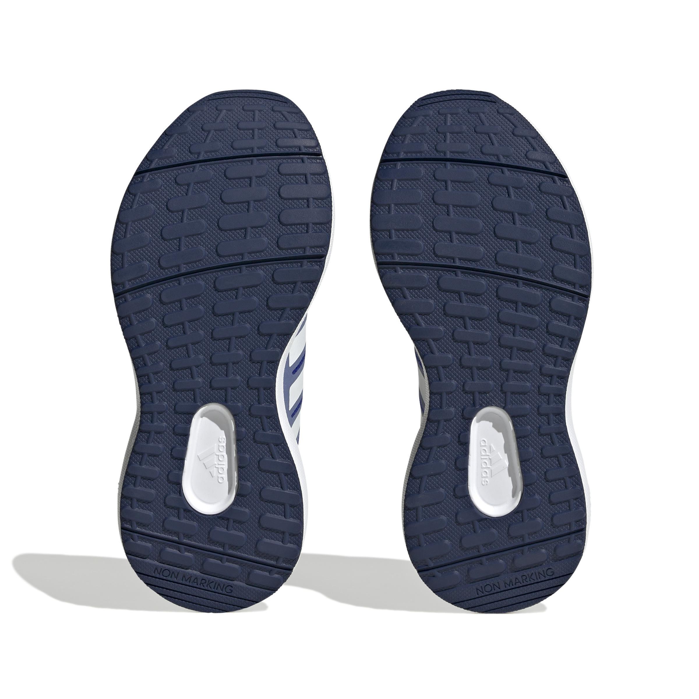 Unisex Kids Fortarun 2.0 Cloudfoam Elastic Lace Shoes, Blue, , large image number 9