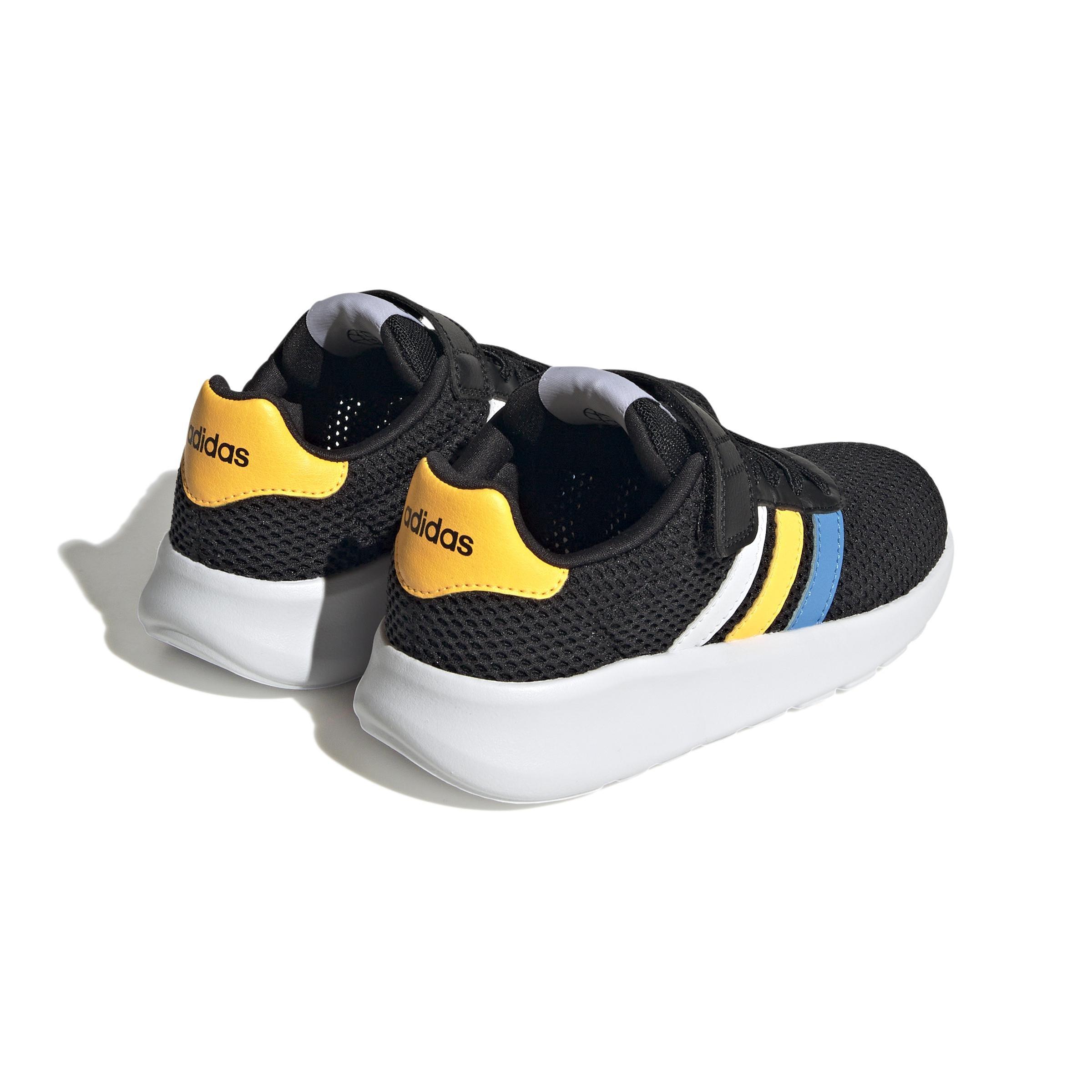 Unisex Kids Lite Racer 3.0 Lifestyle Running Hook-And-Loop Top Strap Shoes, Black, , large image number 1