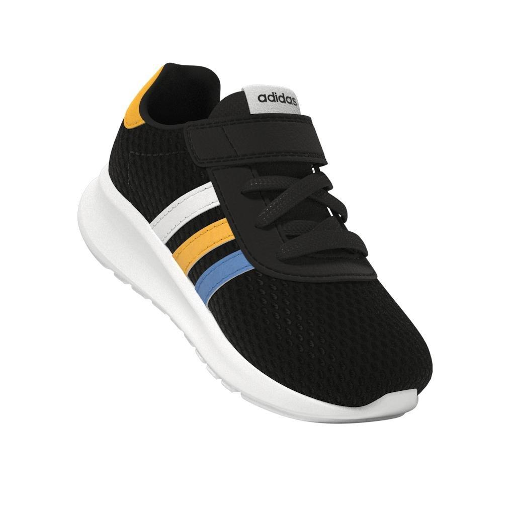 Unisex Kids Lite Racer 3.0 Running Shoes, Black, A901_ONE, large image number 4