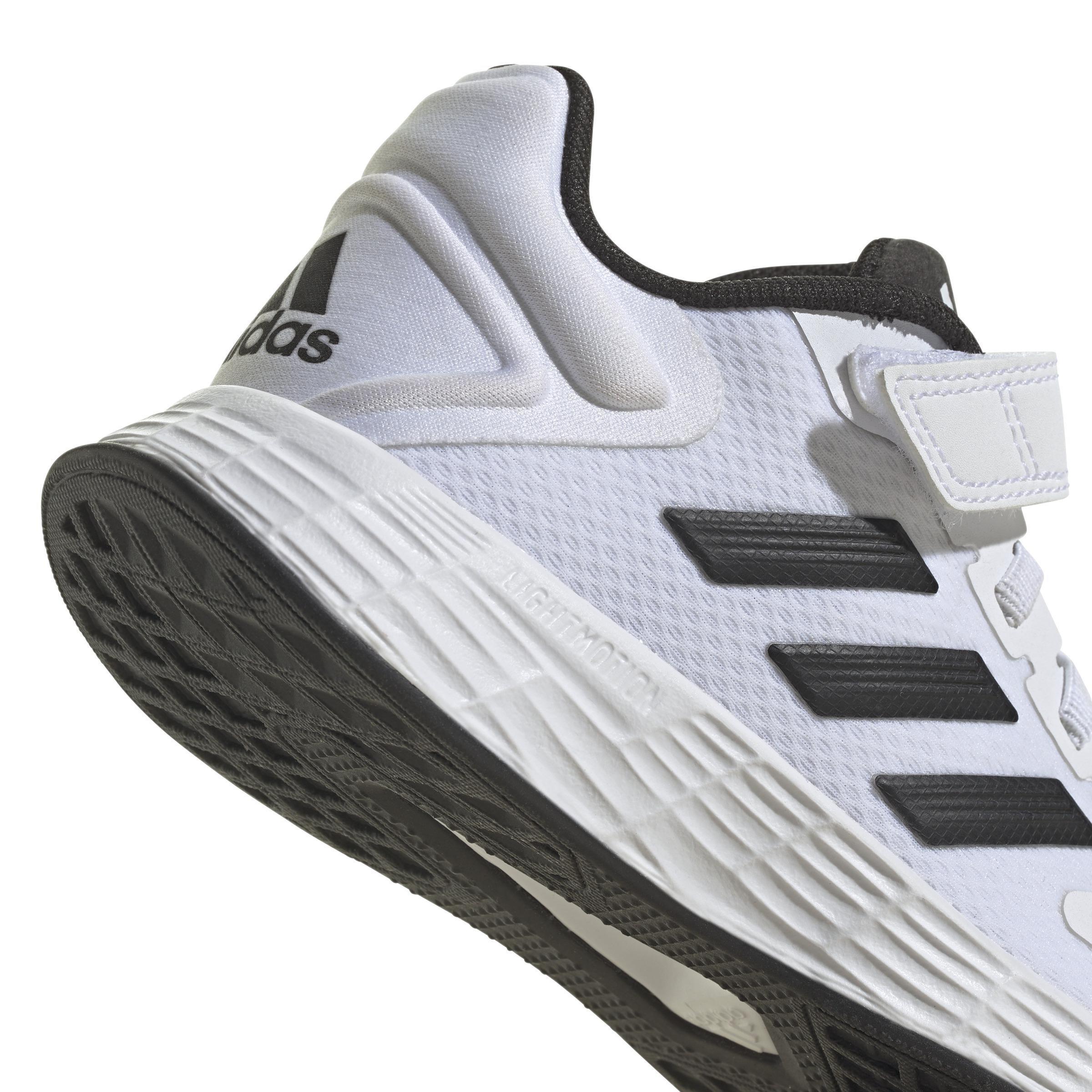 Unisex Kids Duramo 10 Shoes, White, , large image number 4