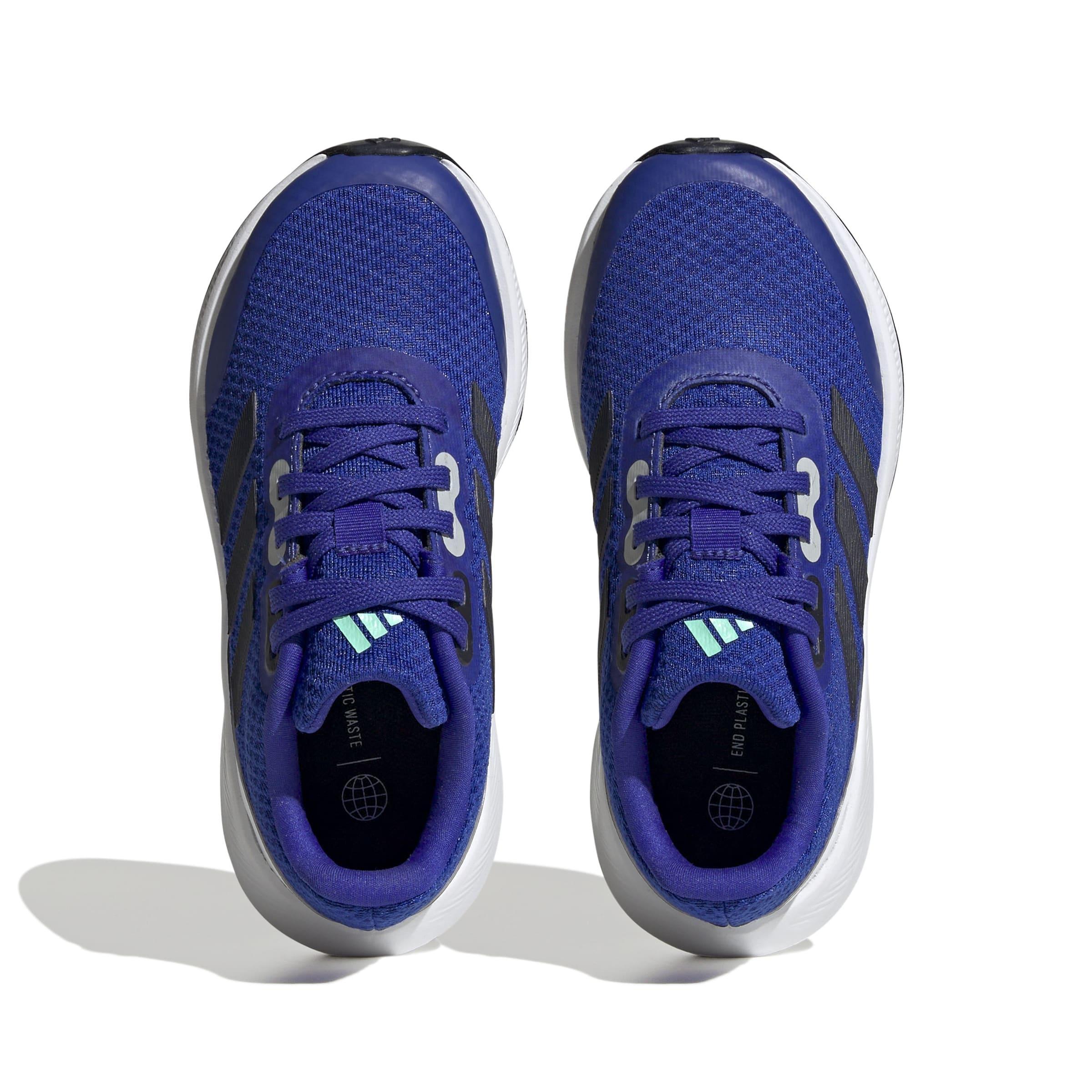 Unisex Kids RunFalcon 3 Lace Shoes, Blue, A901_ONE, large image number 1