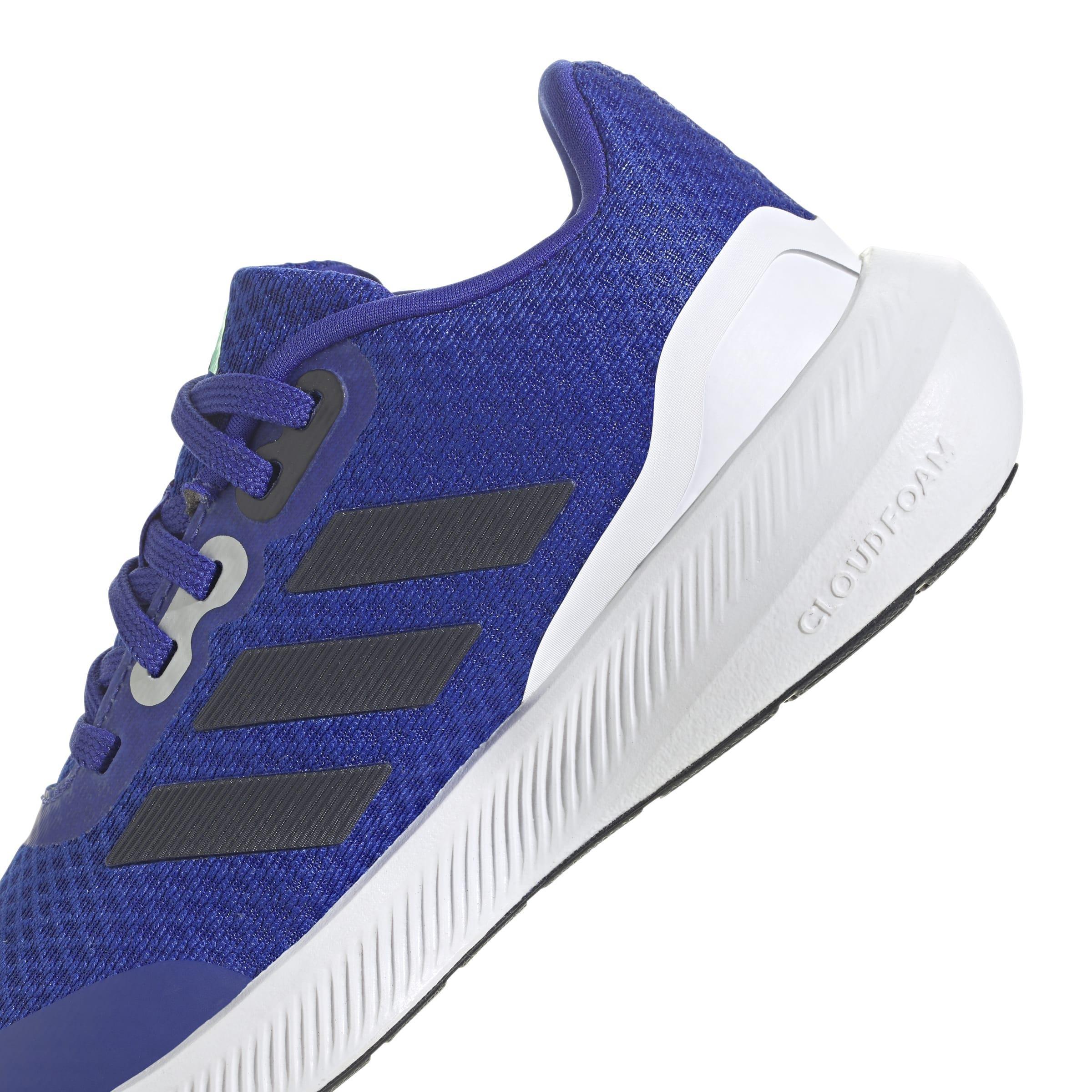 Unisex Kids RunFalcon 3 Lace Shoes, Blue, A901_ONE, large image number 4