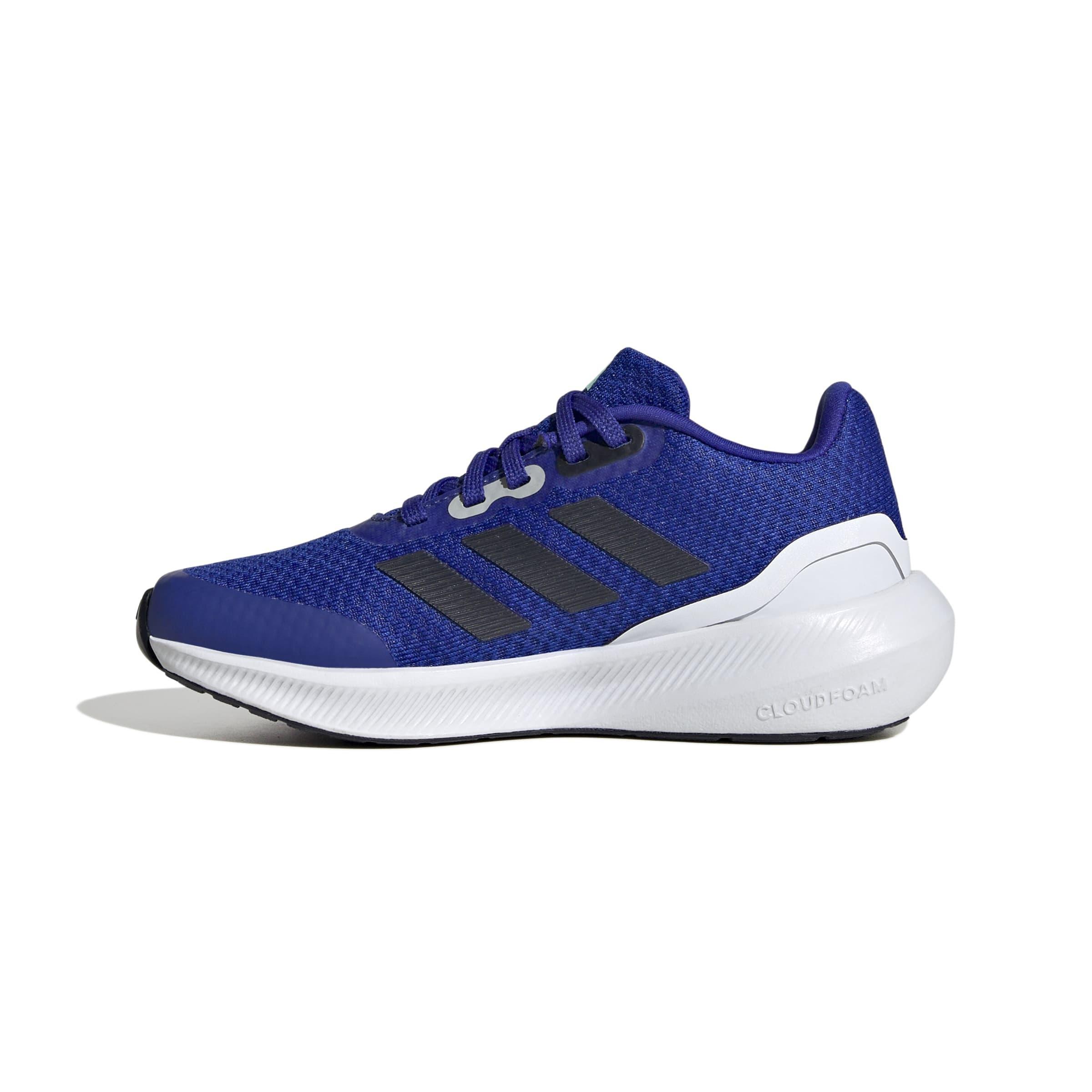 Unisex Kids RunFalcon 3 Lace Shoes, Blue, A901_ONE, large image number 10