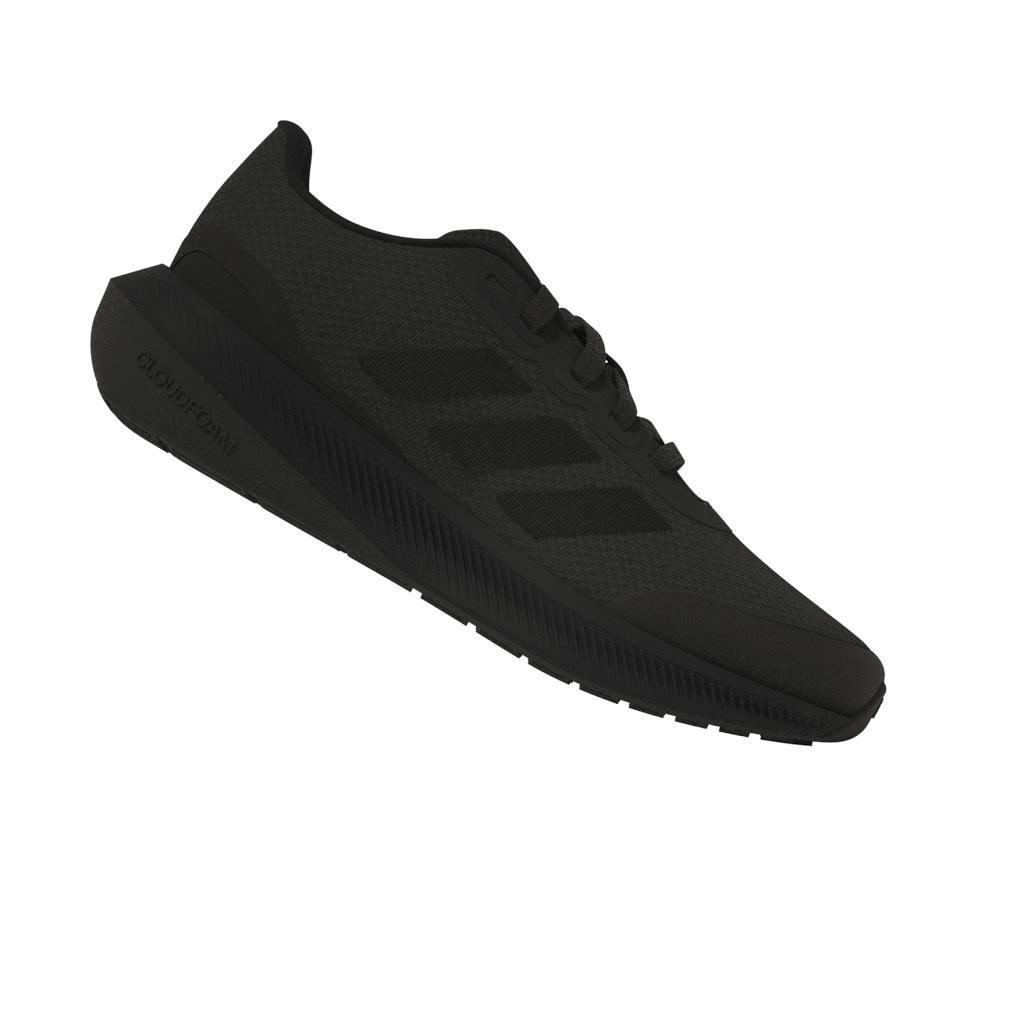 Kids Unisex RunFalcon 3 Lace Shoes, Black, A901_ONE, large image number 5