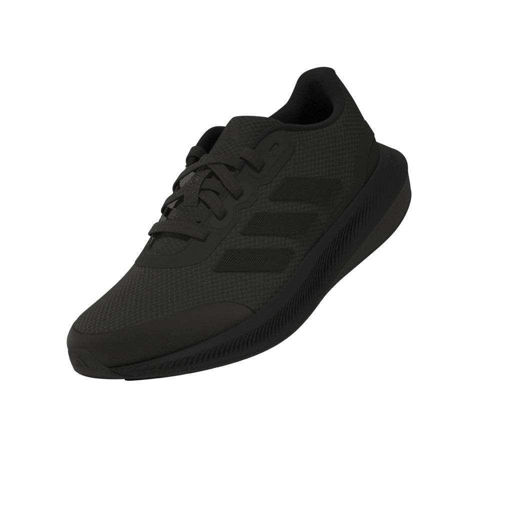Kids Unisex RunFalcon 3 Lace Shoes, Black, A901_ONE, large image number 6