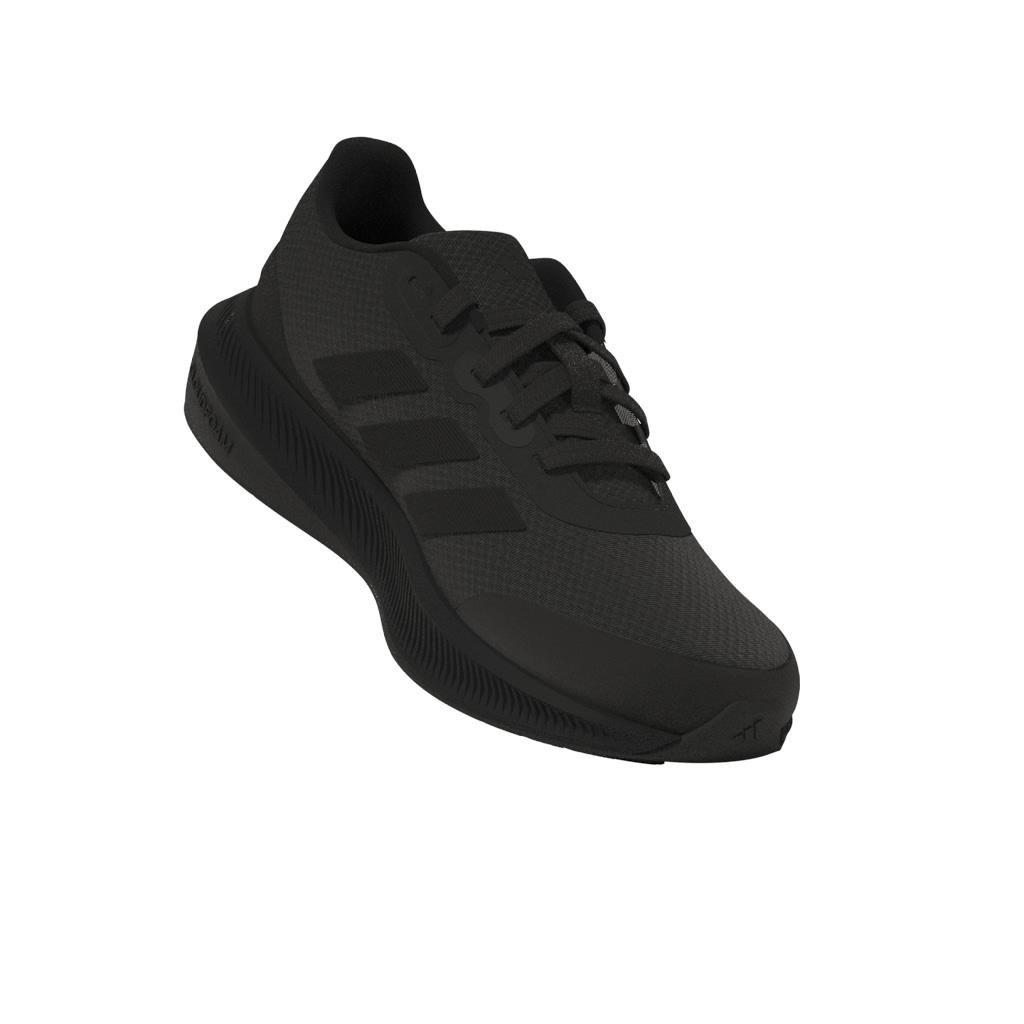 Kids Unisex RunFalcon 3 Lace Shoes, Black, A901_ONE, large image number 9