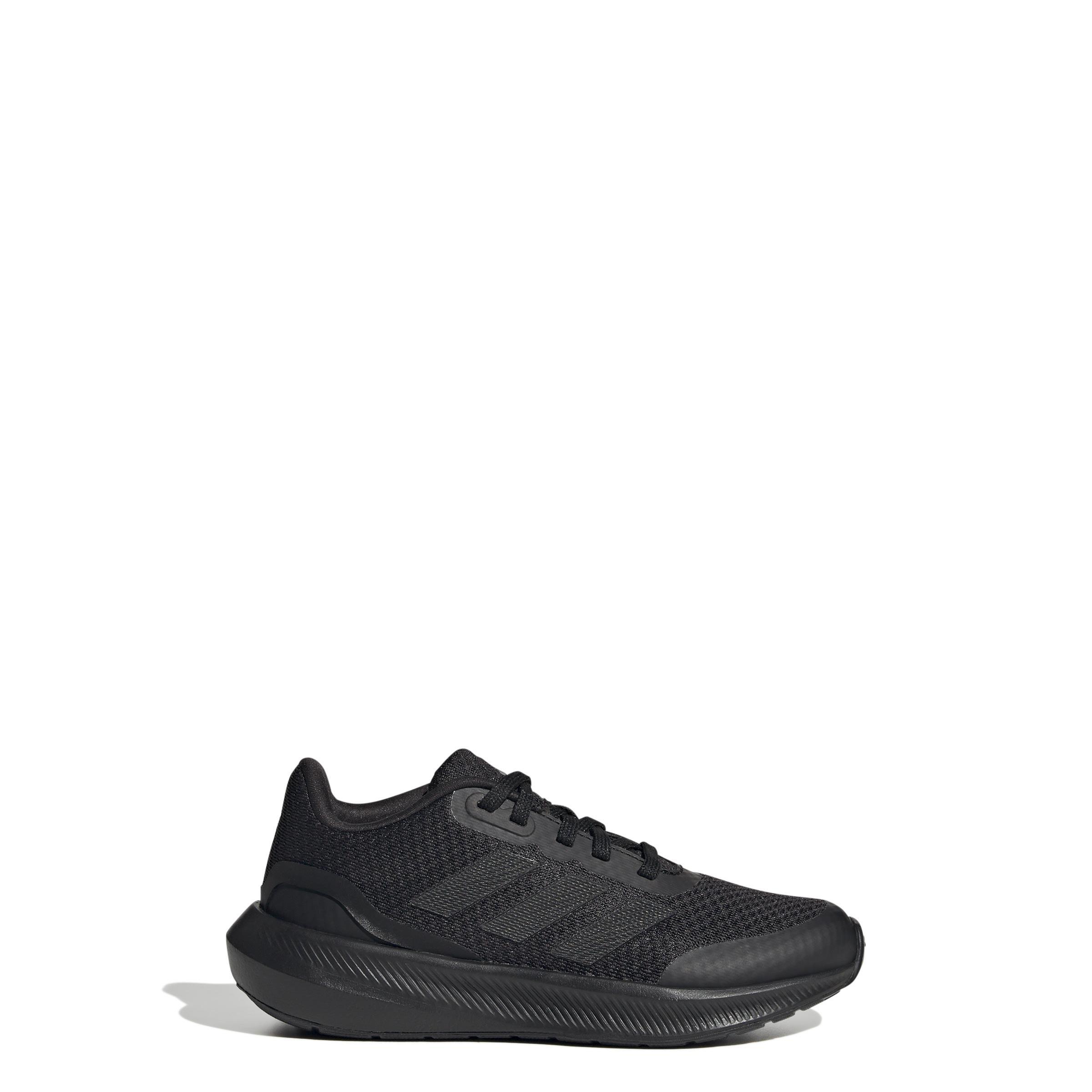 Kids Unisex RunFalcon 3 Lace Shoes, Black, A901_ONE, large image number 12