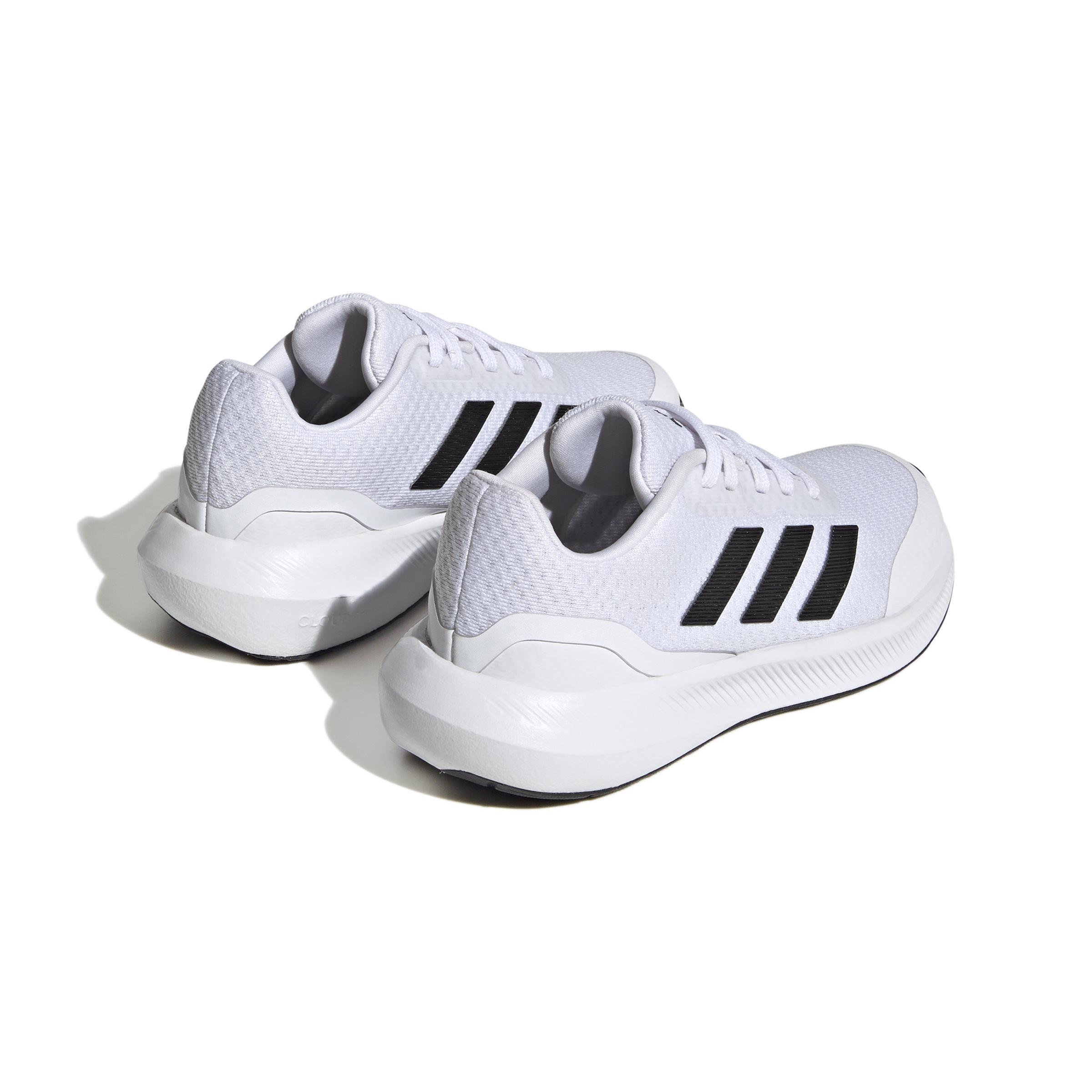 Kids Unisex Runfalcon 3 Lace Shoes, White, A901_ONE, large image number 2