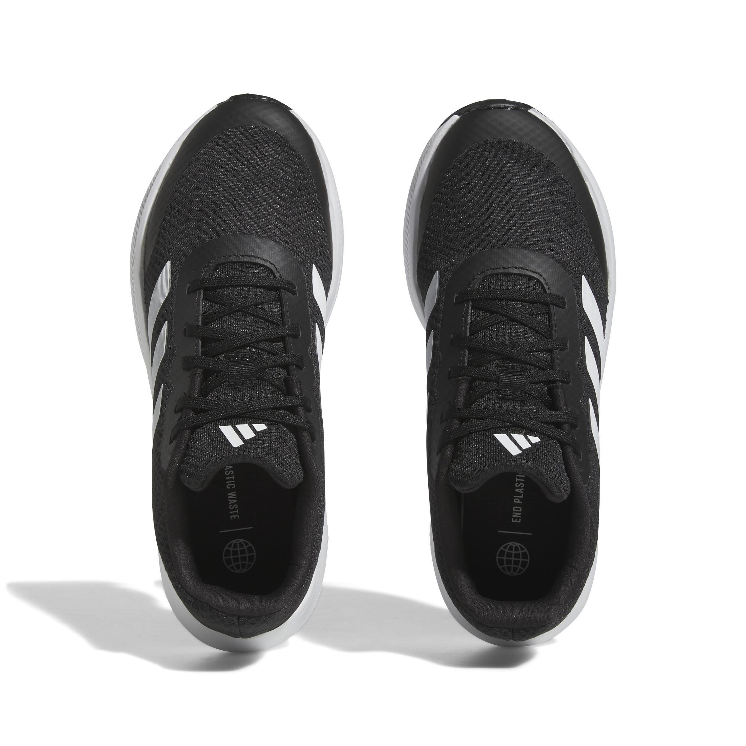 Unisex Kids RunFalcon 3 Lace Shoes, Black, , large image number 1