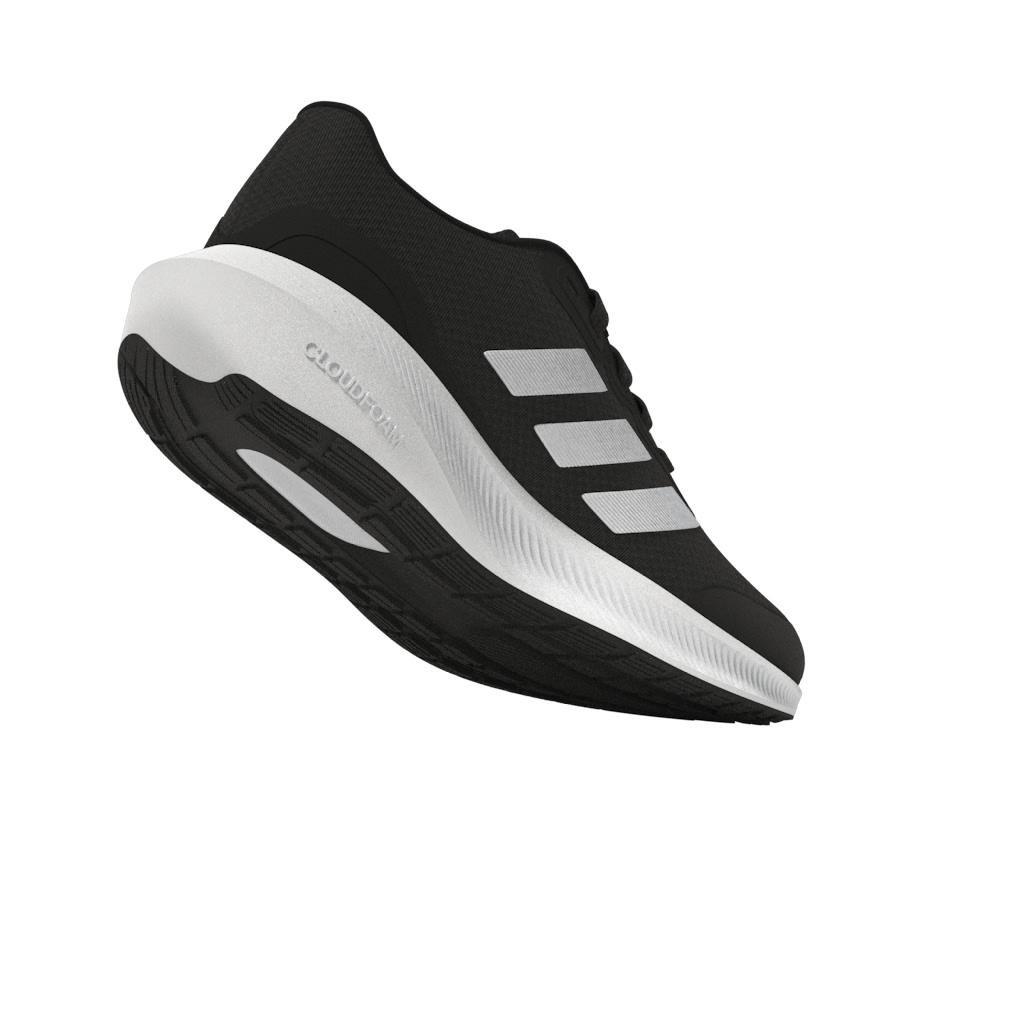 Unisex Kids RunFalcon 3 Lace Shoes, Black, , large image number 6