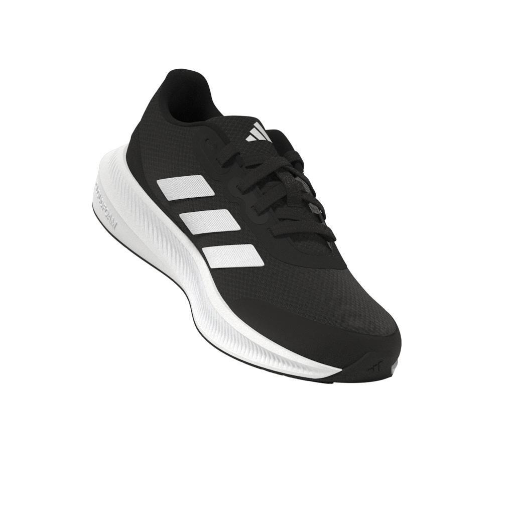 Unisex Kids RunFalcon 3 Lace Shoes, Black, , large image number 8