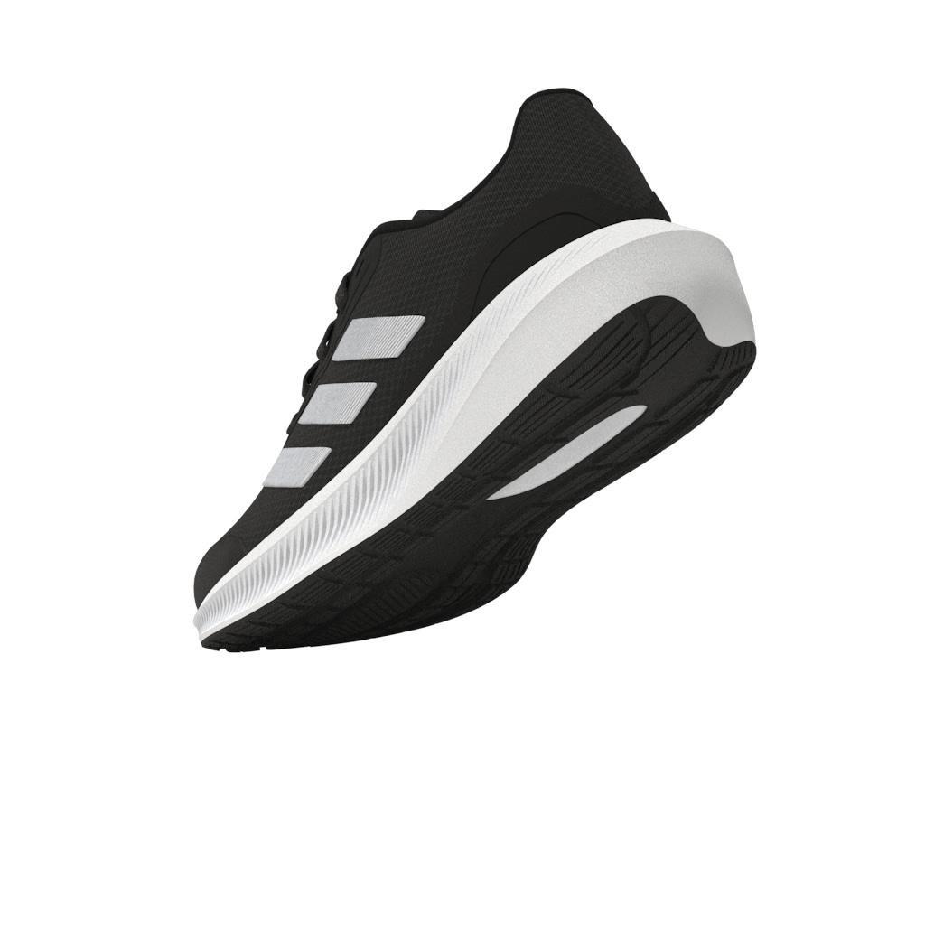 Unisex Kids RunFalcon 3 Lace Shoes, Black, , large image number 9