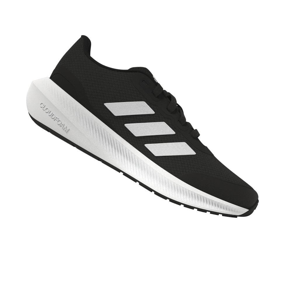 Unisex Kids RunFalcon 3 Lace Shoes, Black, , large image number 11