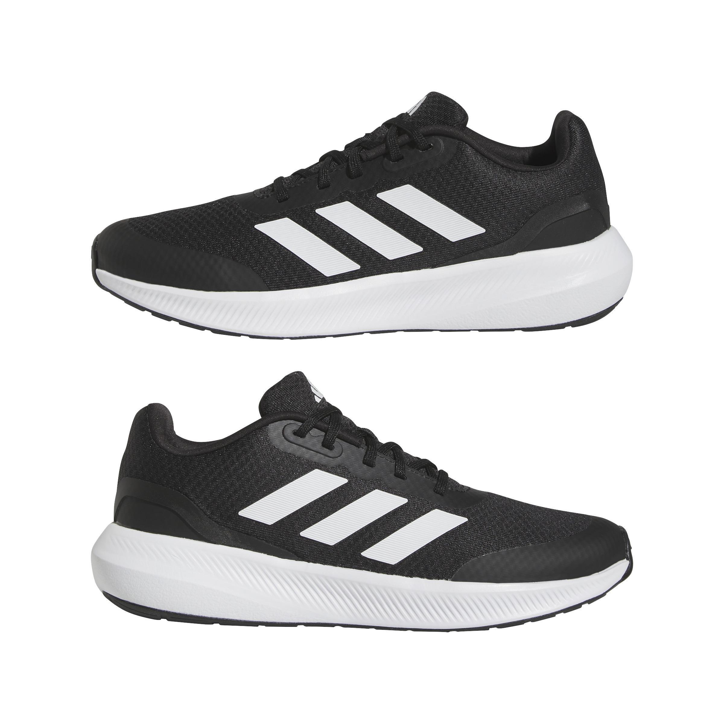 Unisex Kids RunFalcon 3 Lace Shoes, Black, , large image number 13