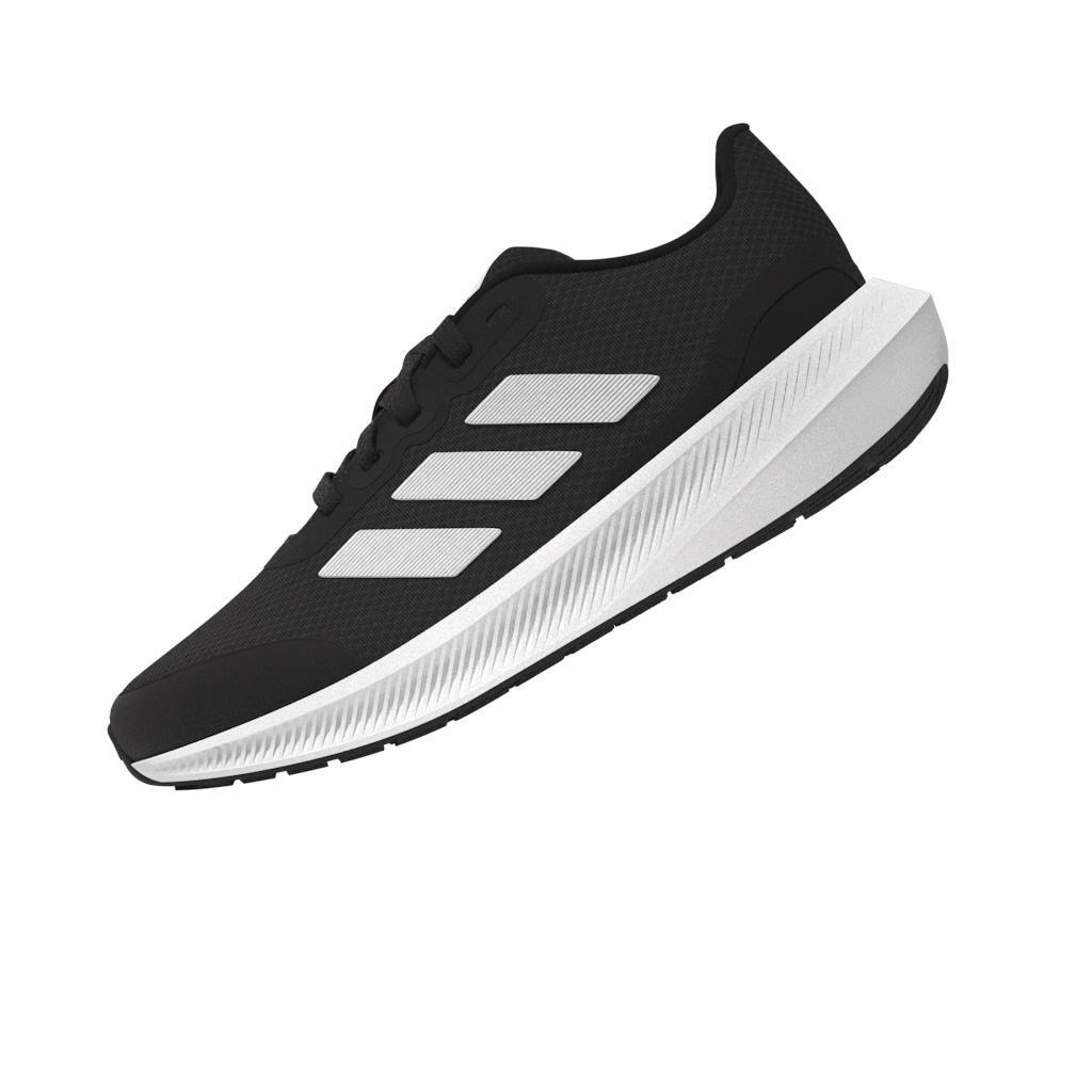 Unisex Kids RunFalcon 3 Lace Shoes, Black, , large image number 14
