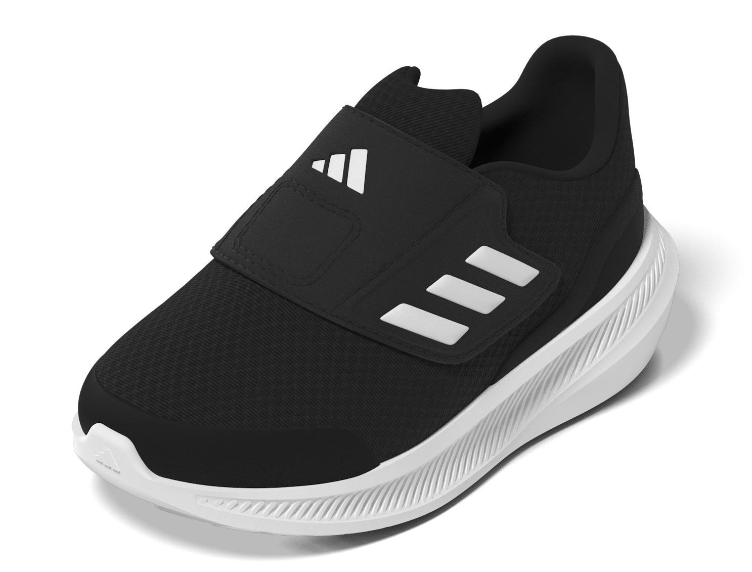Unisex Kids Run Falcon 3.0 Hook-And-Loop Shoes, Black, A901_ONE, large image number 13