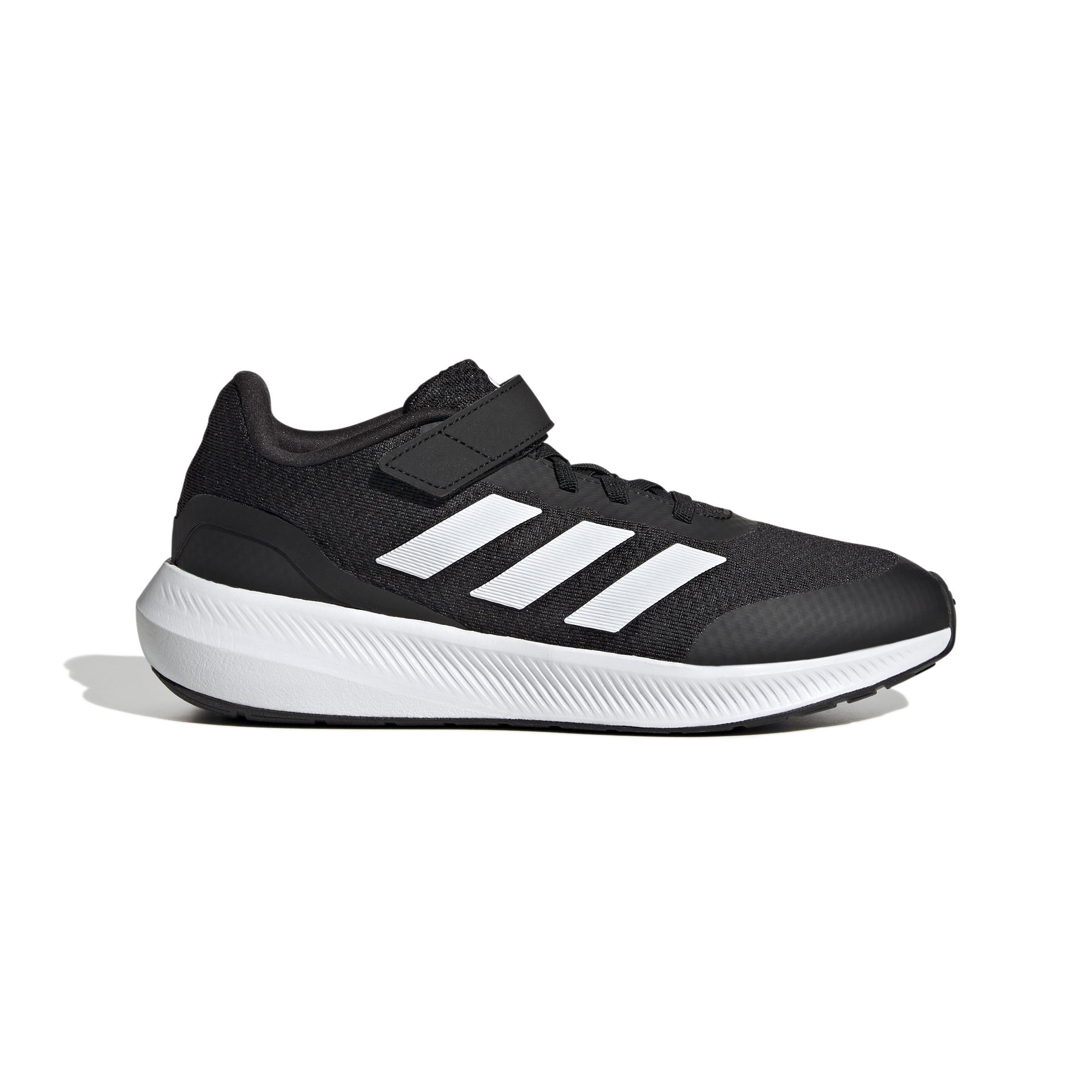 Unisex Kids Runfalcon 3.0 Elastic Lace Shoes, Black, , large image number 0