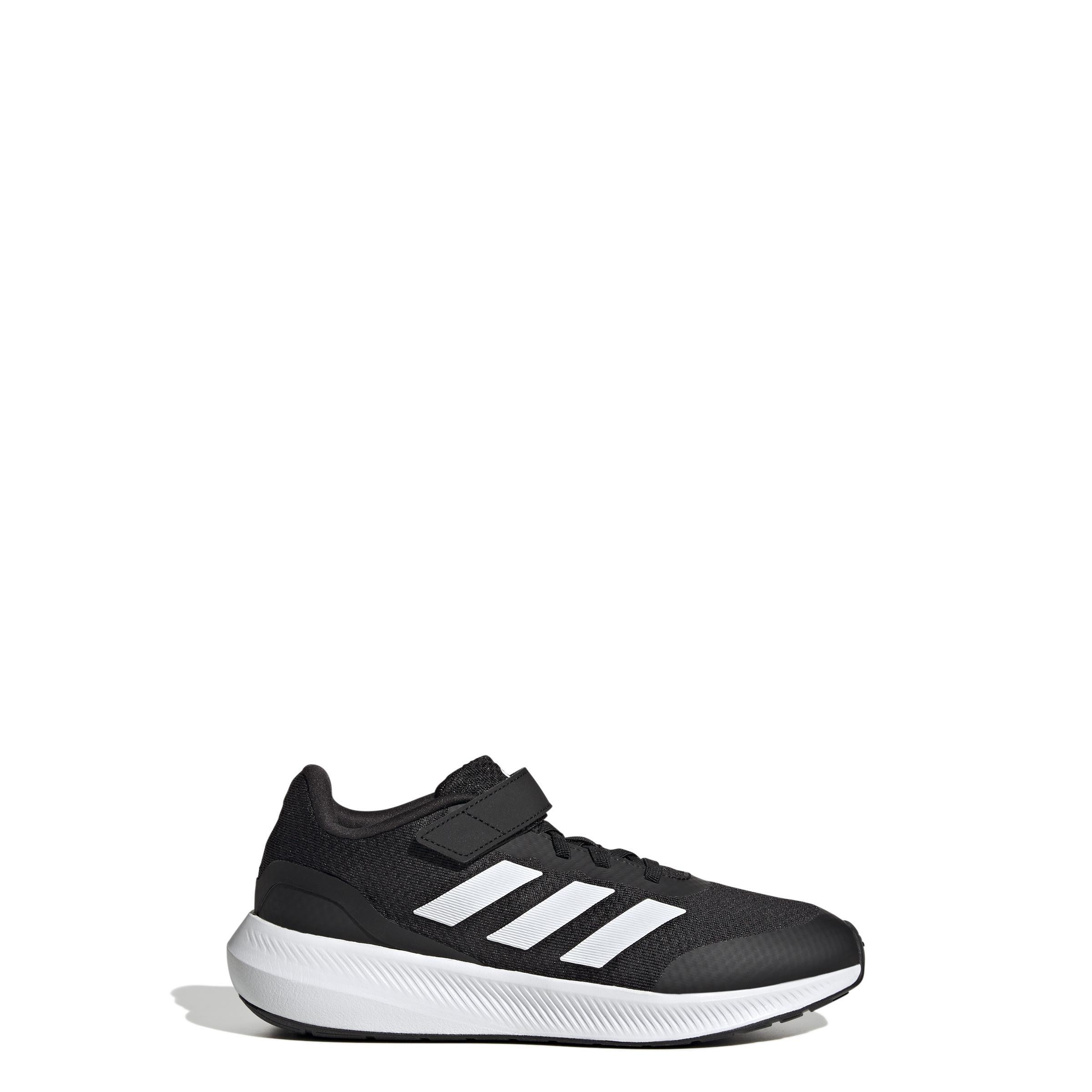 Unisex Kids Runfalcon 3.0 Elastic Lace Shoes, Black, , large image number 11