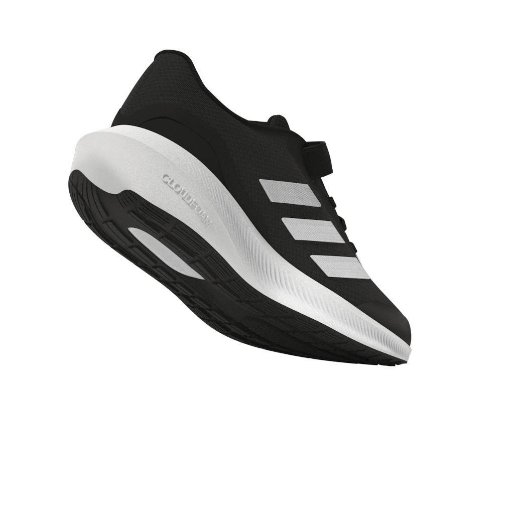 Unisex Kids Runfalcon 3.0 Elastic Lace Shoes, Black, , large image number 12