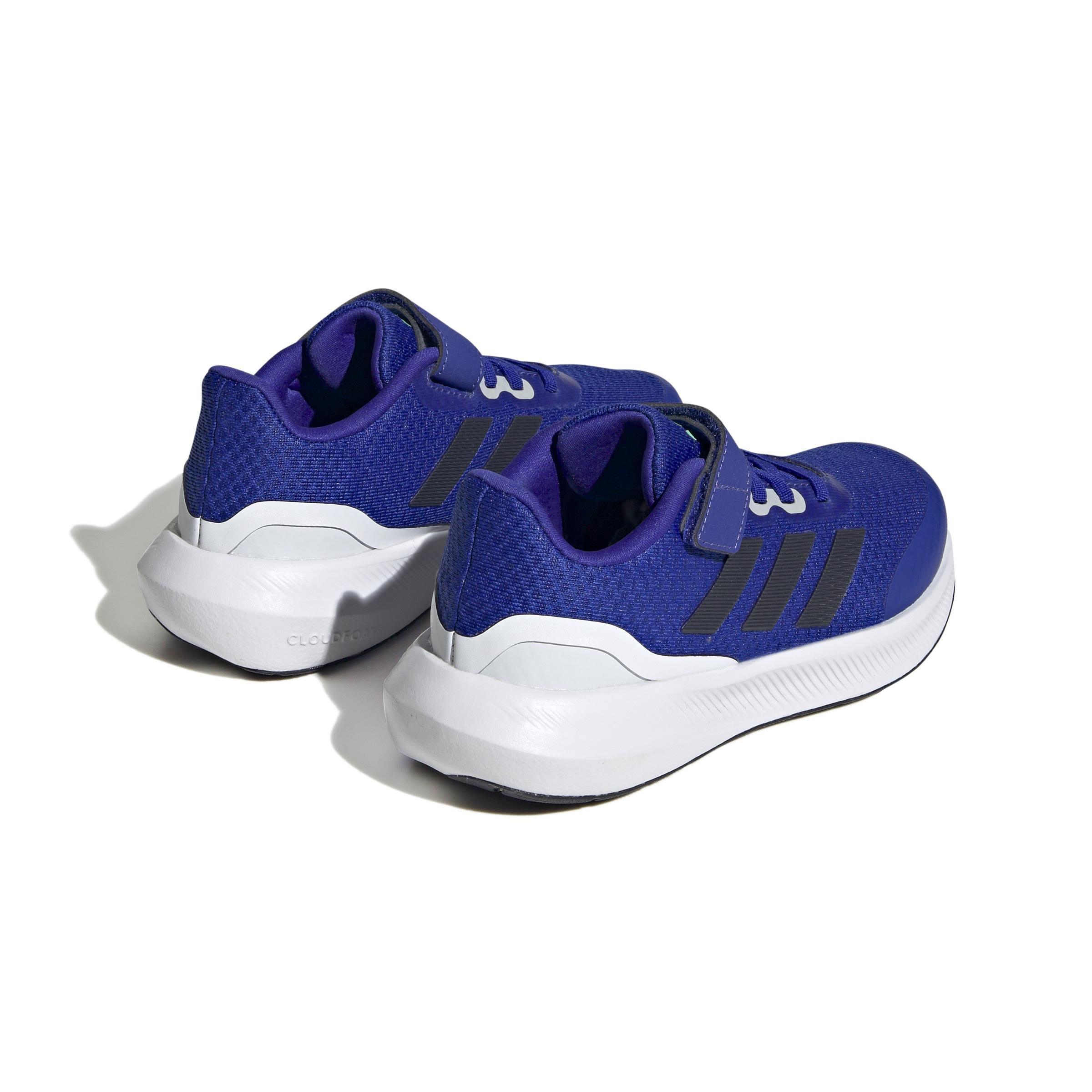 Unisex RunFalcon 3.0 Elastic Lace Top Strap Shoes, Blue, A901_ONE, large image number 3