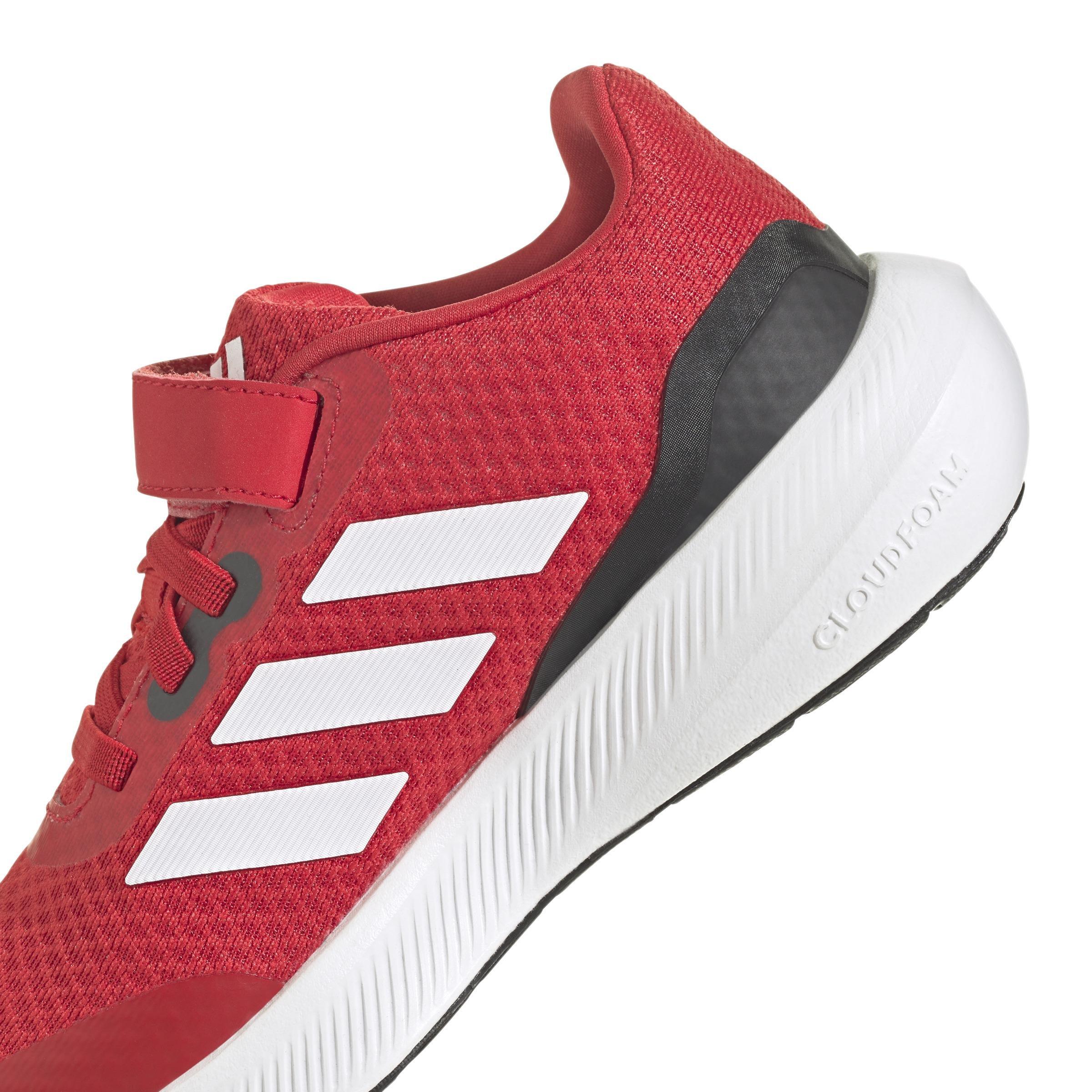 Unisex Kids RunFalcon 3.0 Elastic Lace Top Strap Shoes, Red, , large image number 5