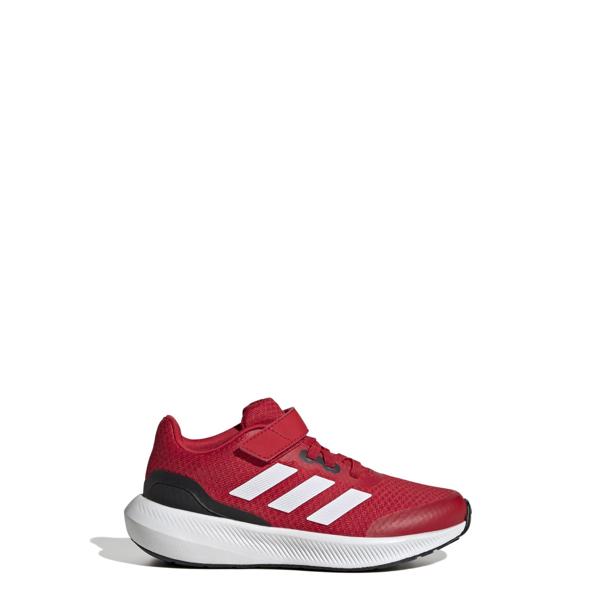 Unisex Kids RunFalcon 3.0 Elastic Lace Top Strap Shoes, Red, , large image number 9
