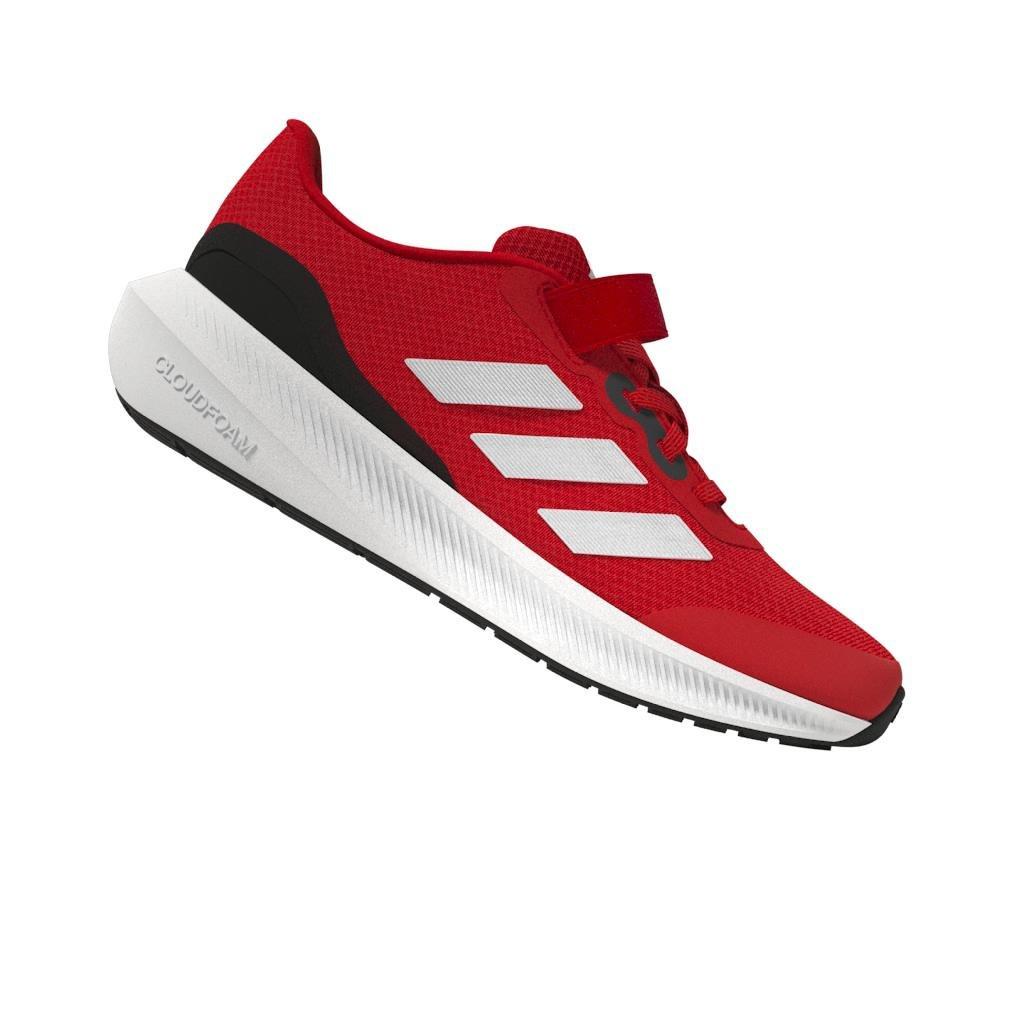 Unisex Kids RunFalcon 3.0 Elastic Lace Top Strap Shoes, Red, , large image number 10