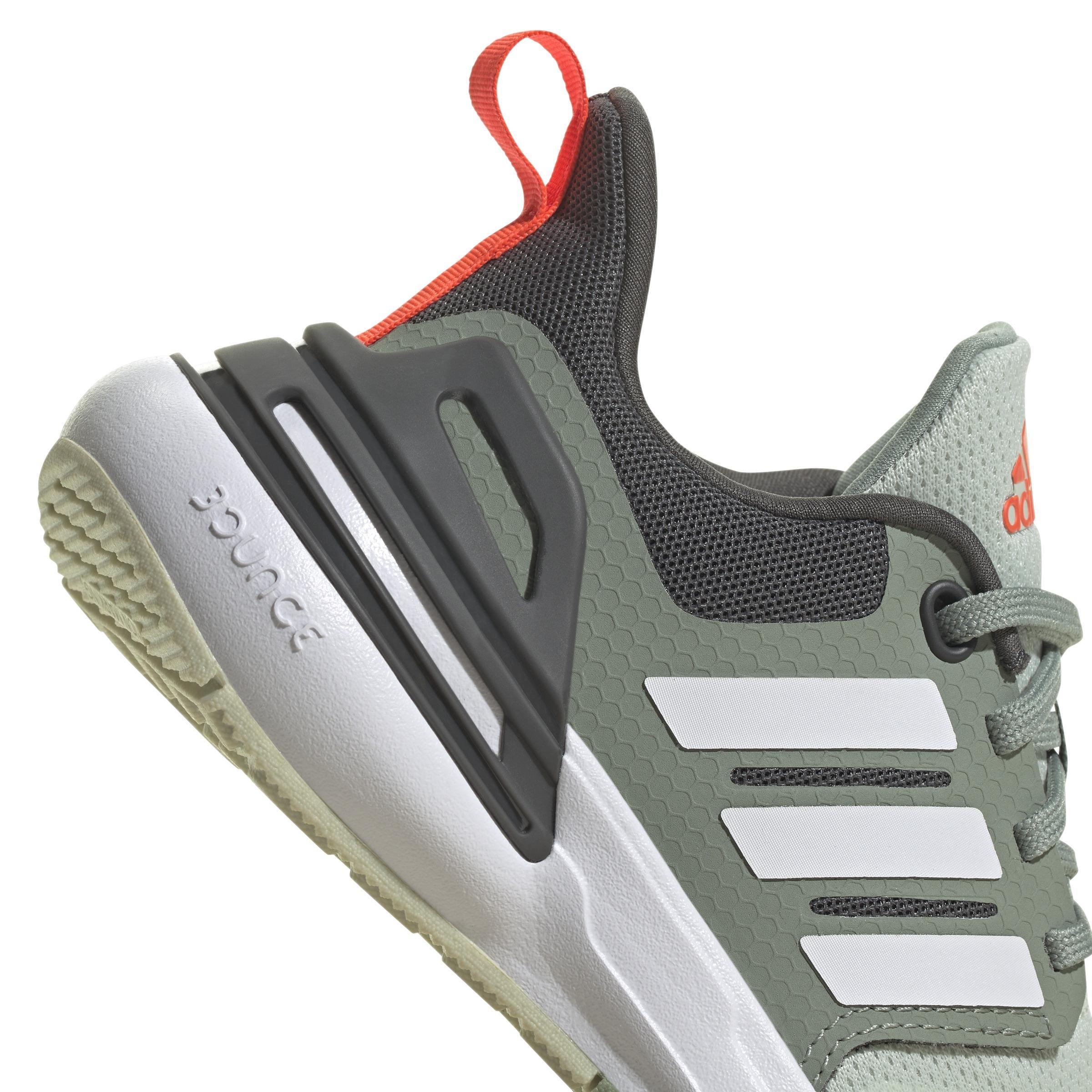 Unisex Kids Rapidasport Bounce Lace Shoes, Green | adidas Lebanon