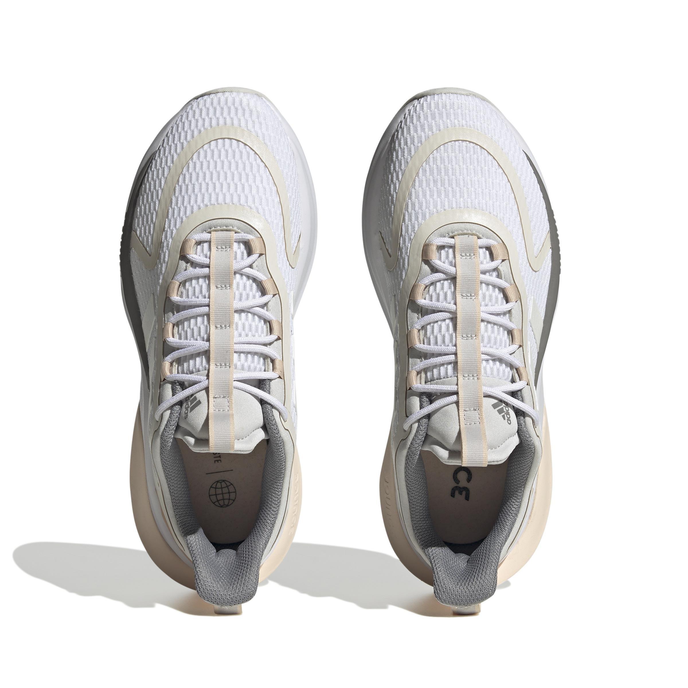 Alphabounce+ Sustainable Bounce Shoes Ftwr, White, A901_ONE, large image number 1