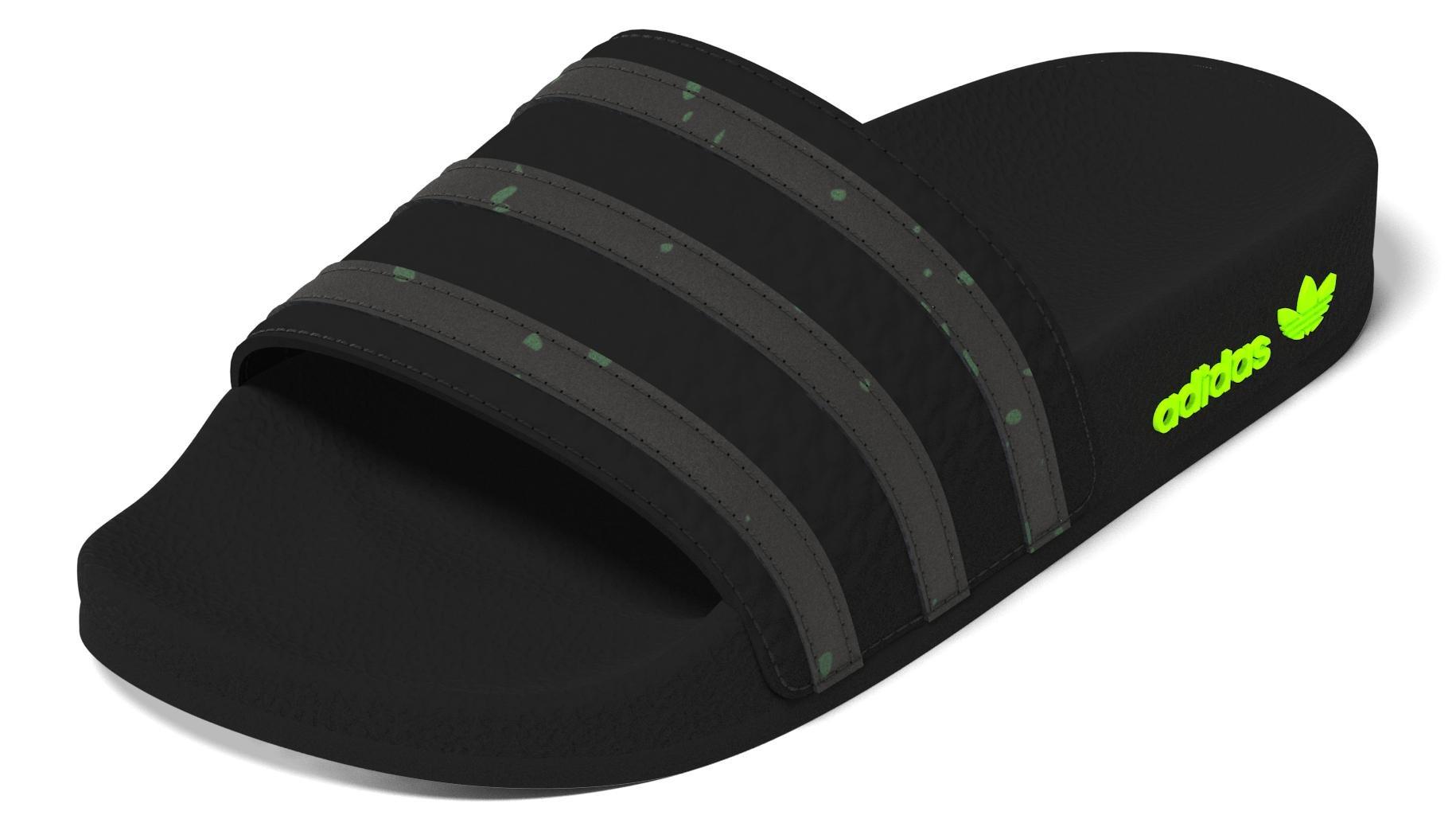 Unisex Kids Adilette Slides, Black, , large image number 6