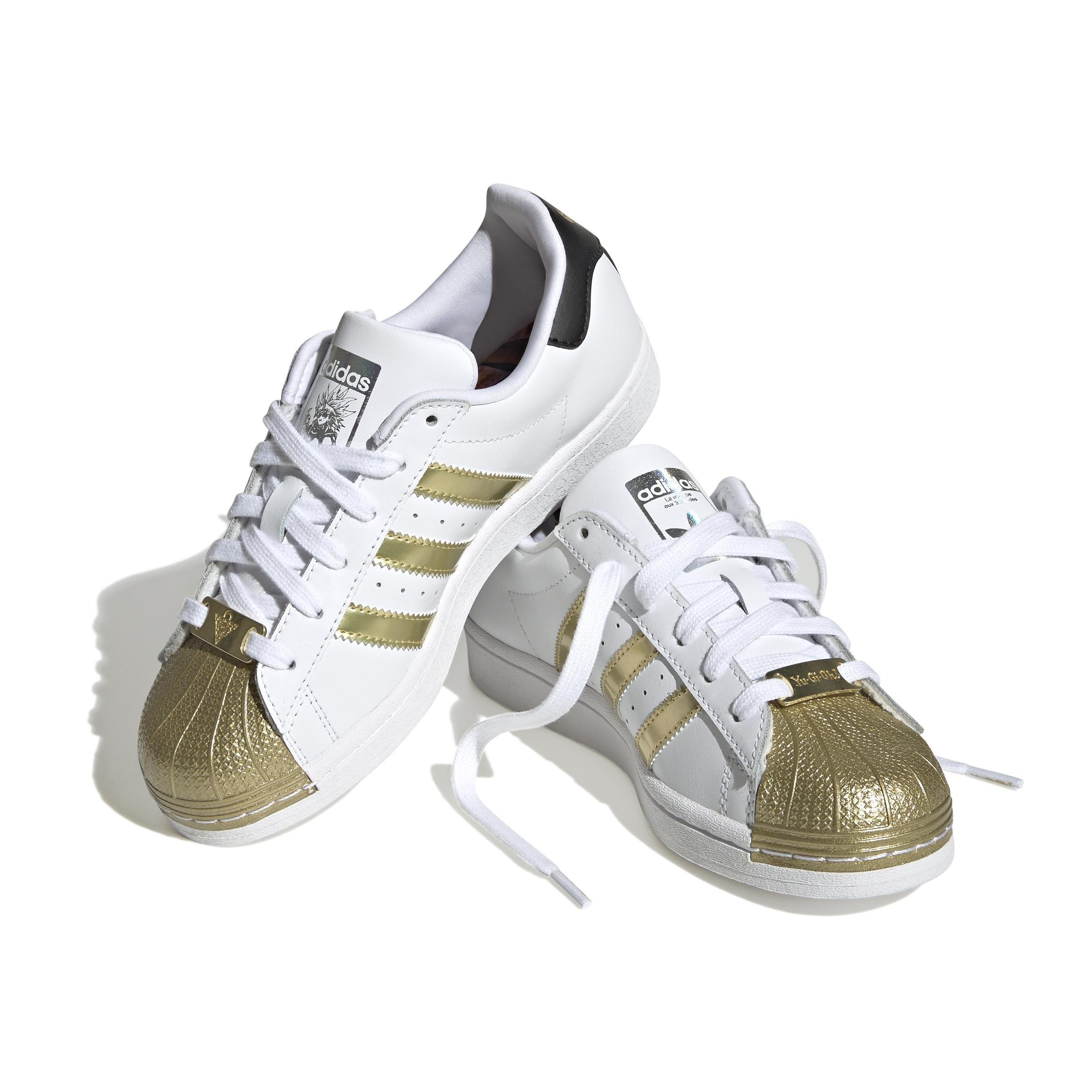 Unisex Kids Superstar Yu-Gi-Oh! Shoes, White, A901_ONE, large image number 0