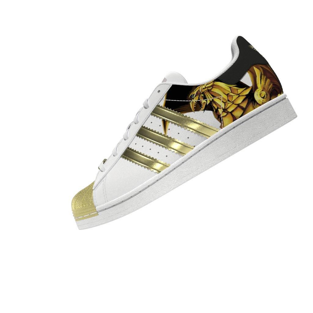 Unisex Kids Superstar Yu-Gi-Oh! Shoes, White, A901_ONE, large image number 12
