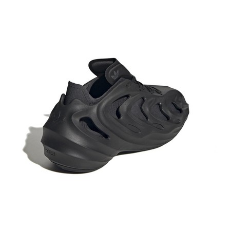 Mens Adifom Q Shoes, Black, A901_ONE, large image number 1