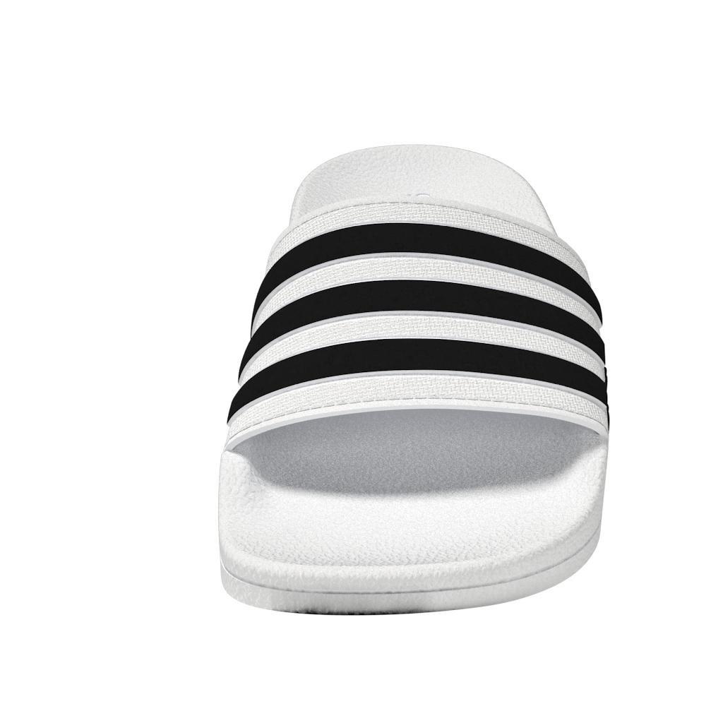 Unisex Kids Adilette Shower Slides, White, , large image number 7