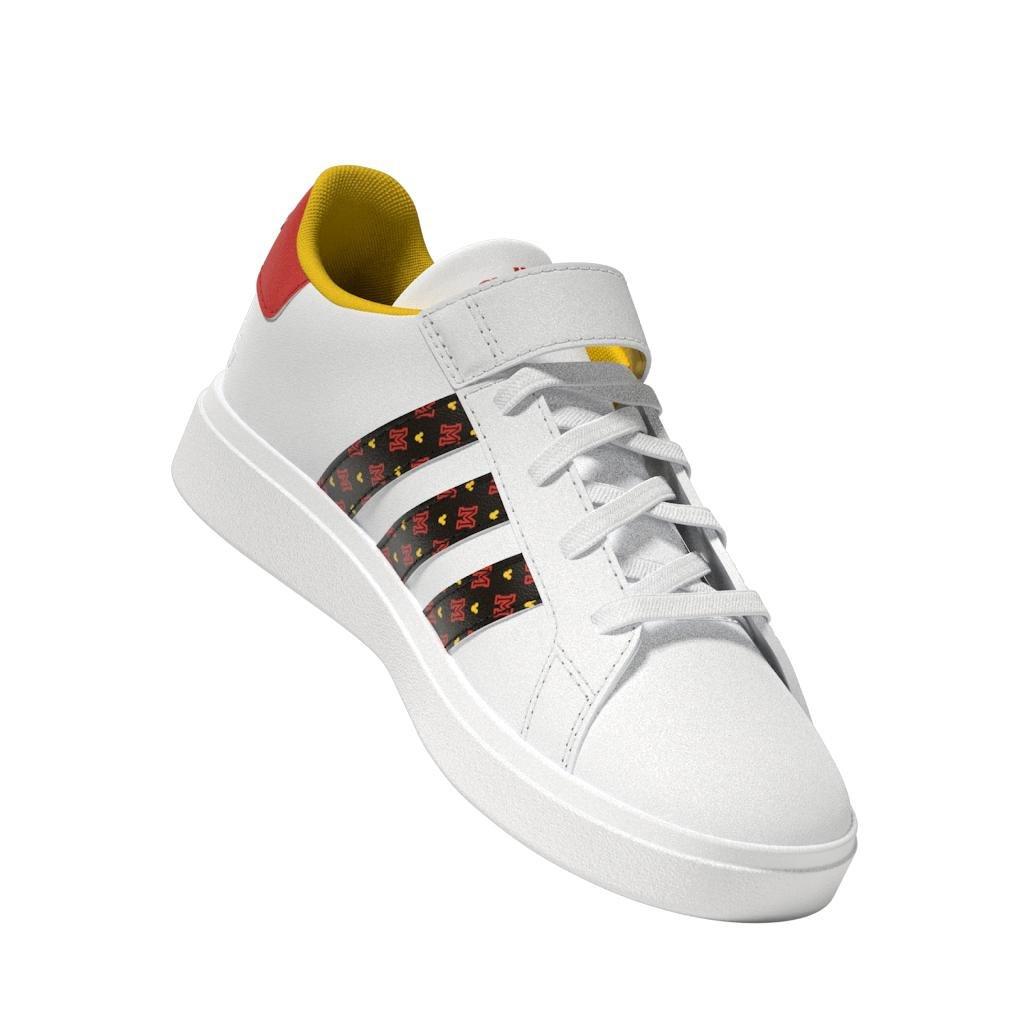 Unisex Kids Disney Grand Court Mickey Shoes , White, A901_ONE, large image number 13