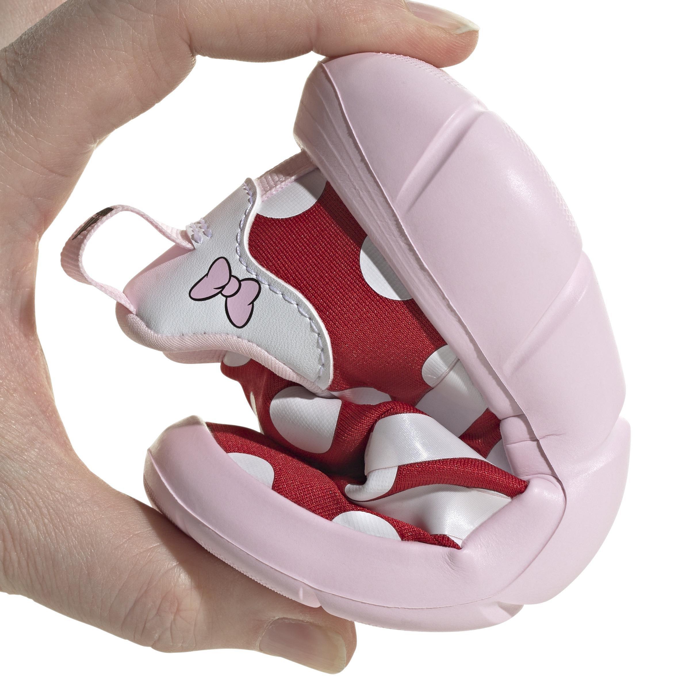 Unisex Kids Disney Monofit Trainer Lifestyle Slip-On Shoes, Red, A901_ONE, large image number 2