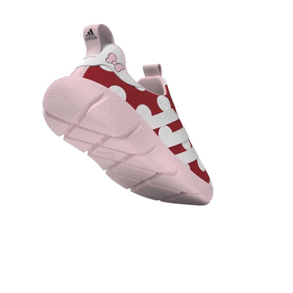 Unisex Kids Disney Monofit Trainer Lifestyle Slip-On Shoes, Red, A901_ONE, large image number 5
